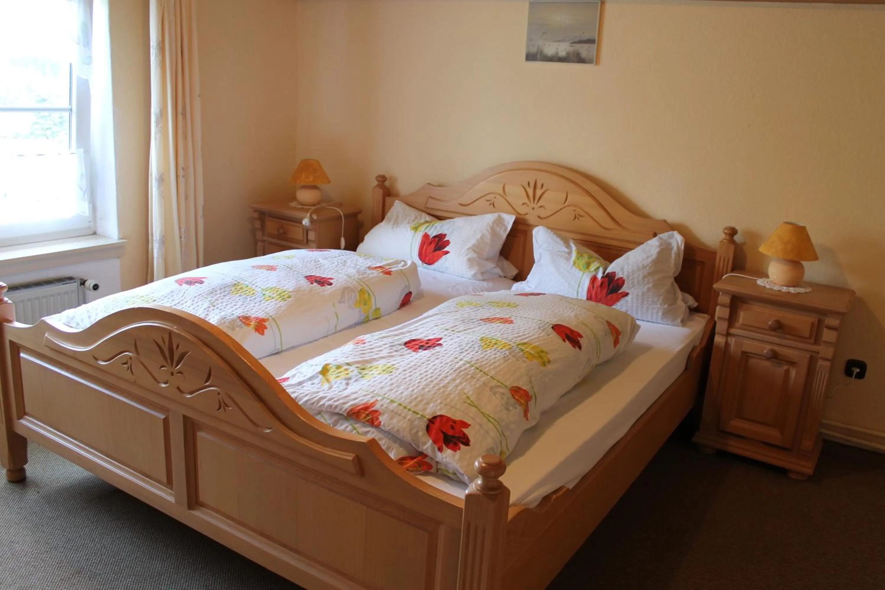 Bedroom, Bed in Hotel Schäfflerhof