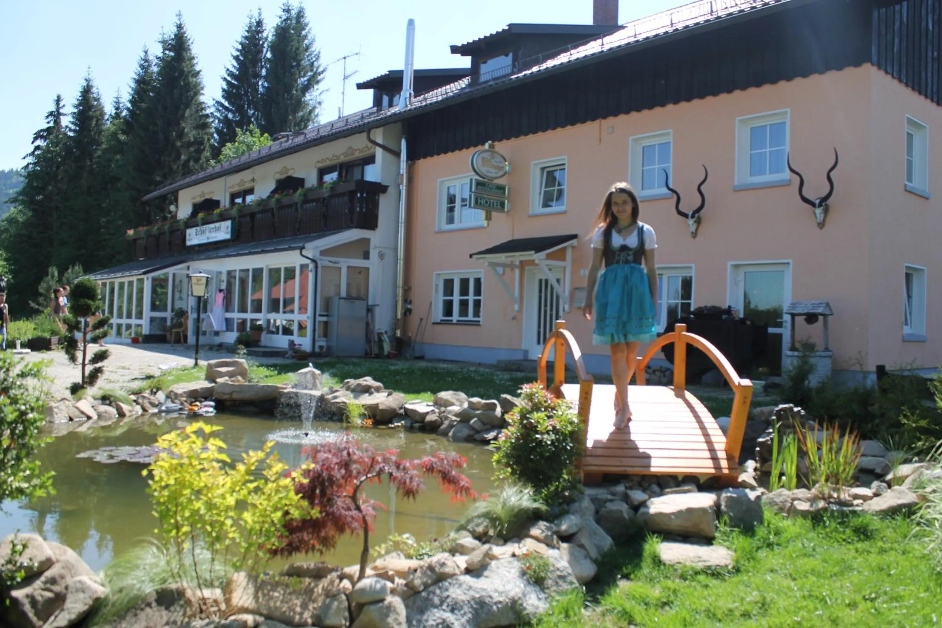 Property building in Hotel Schäfflerhof