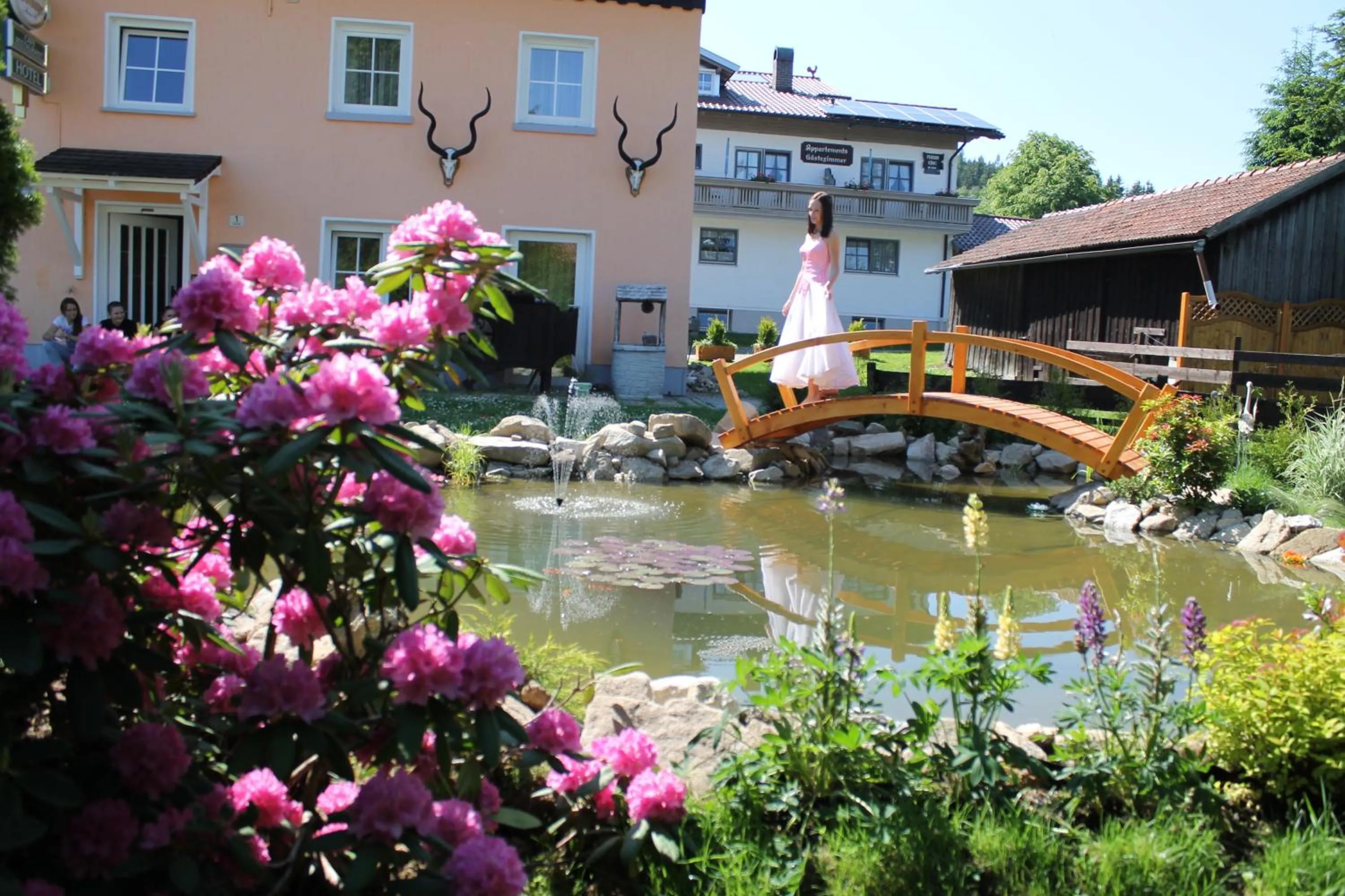Garden in Hotel Schäfflerhof