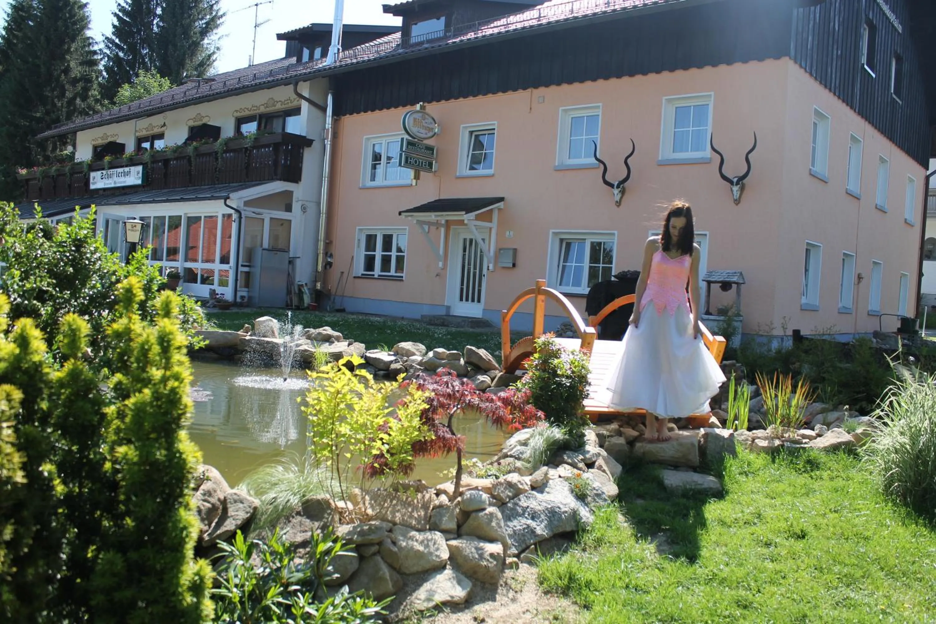 Garden in Hotel Schäfflerhof