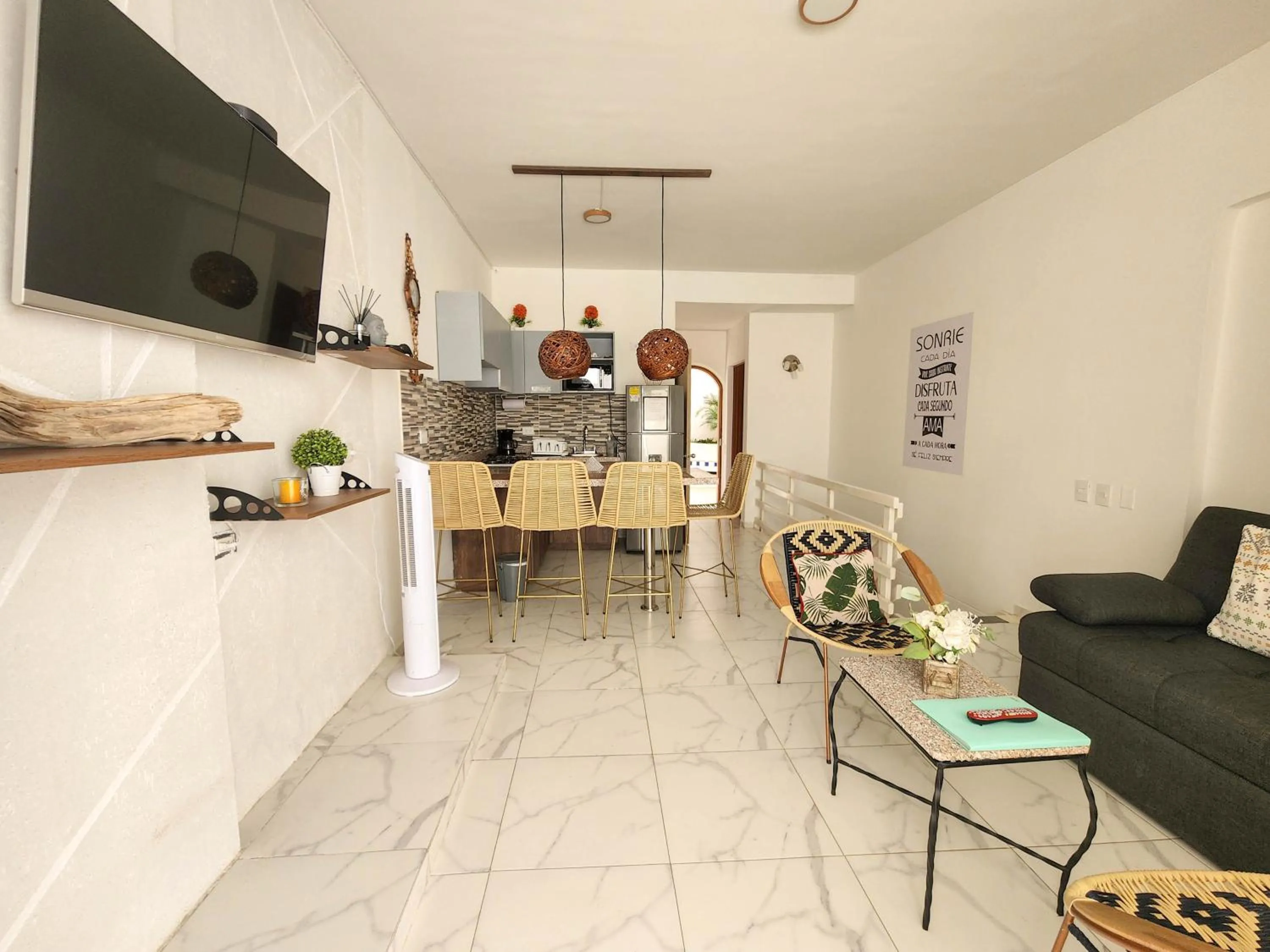 Living room in Apartamento con acceso directo a la playa - Bedviajes