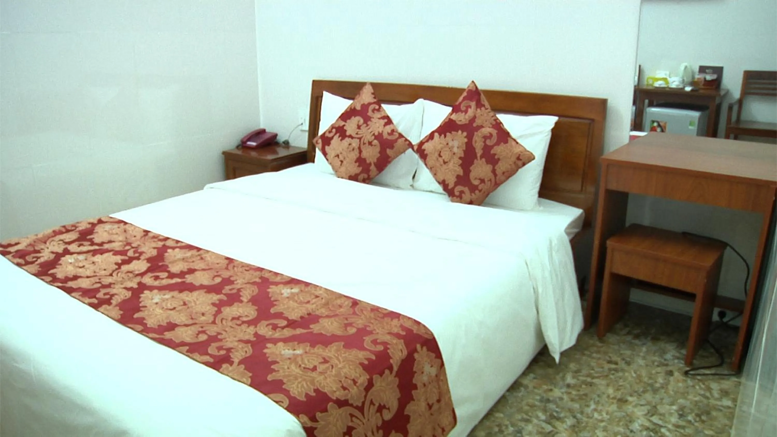 Bed in KHÁCH SẠN MỸ NGỌC