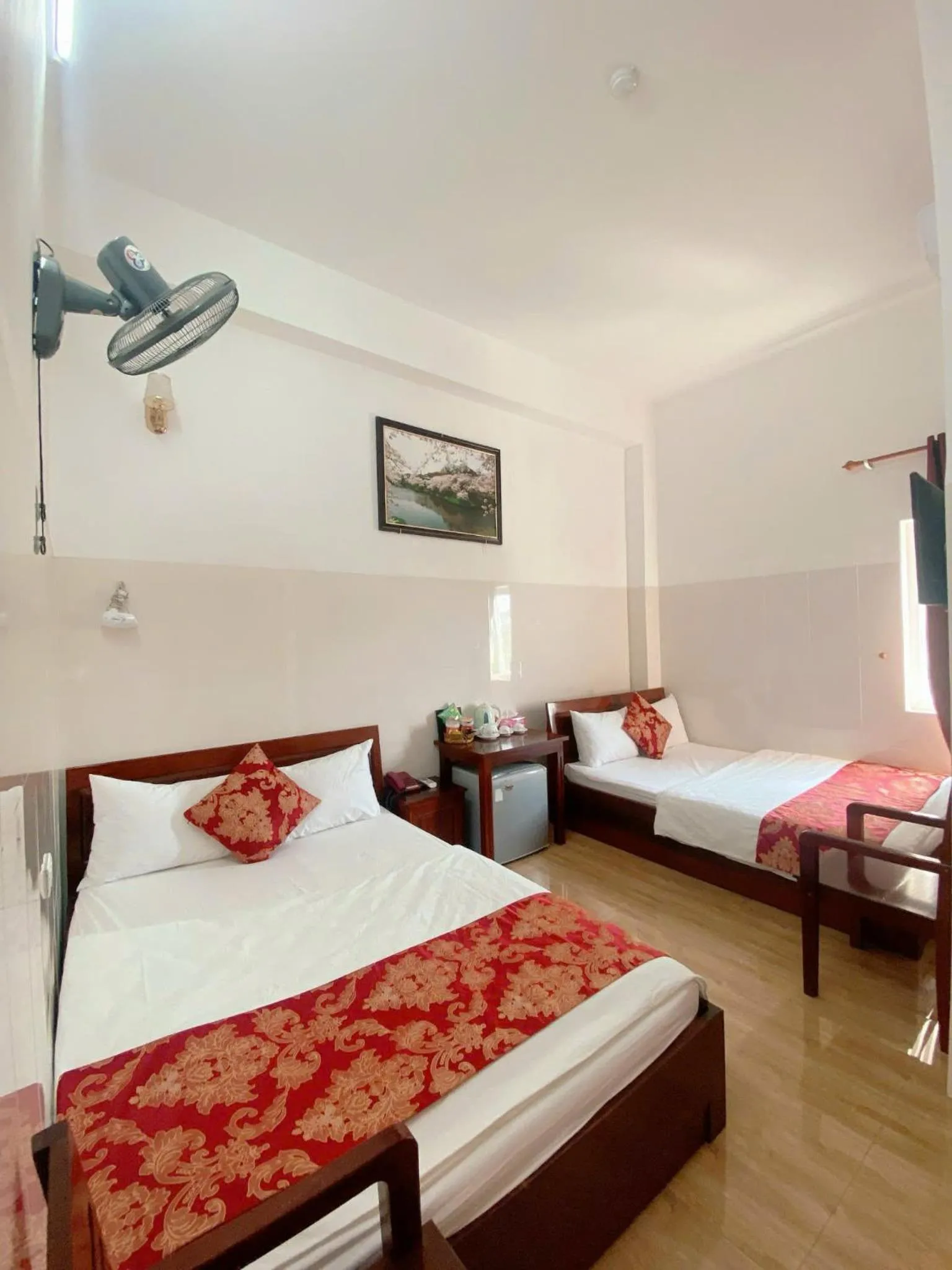 Bed in KHÁCH SẠN MỸ NGỌC