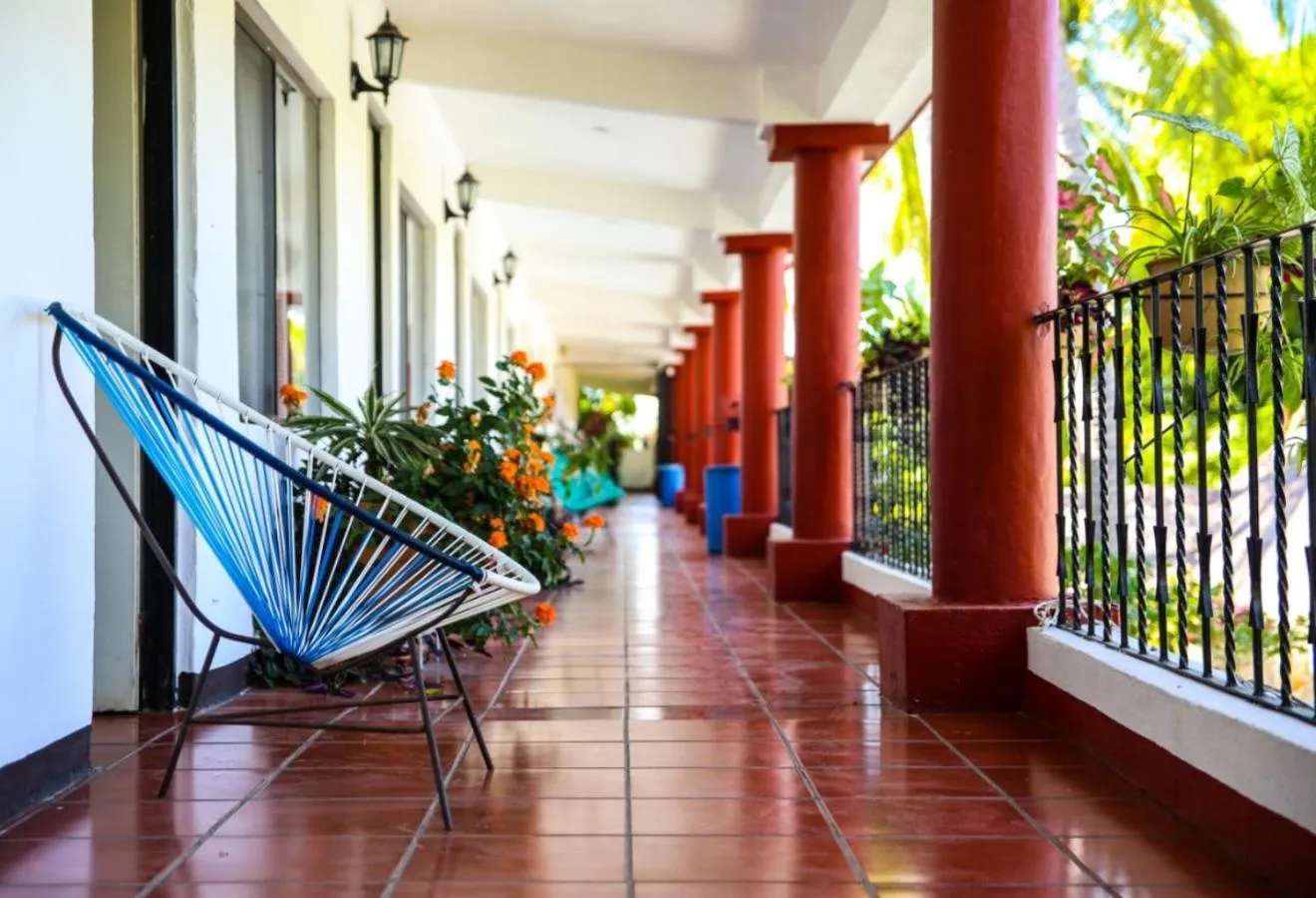 Patio in Hotel Albatros