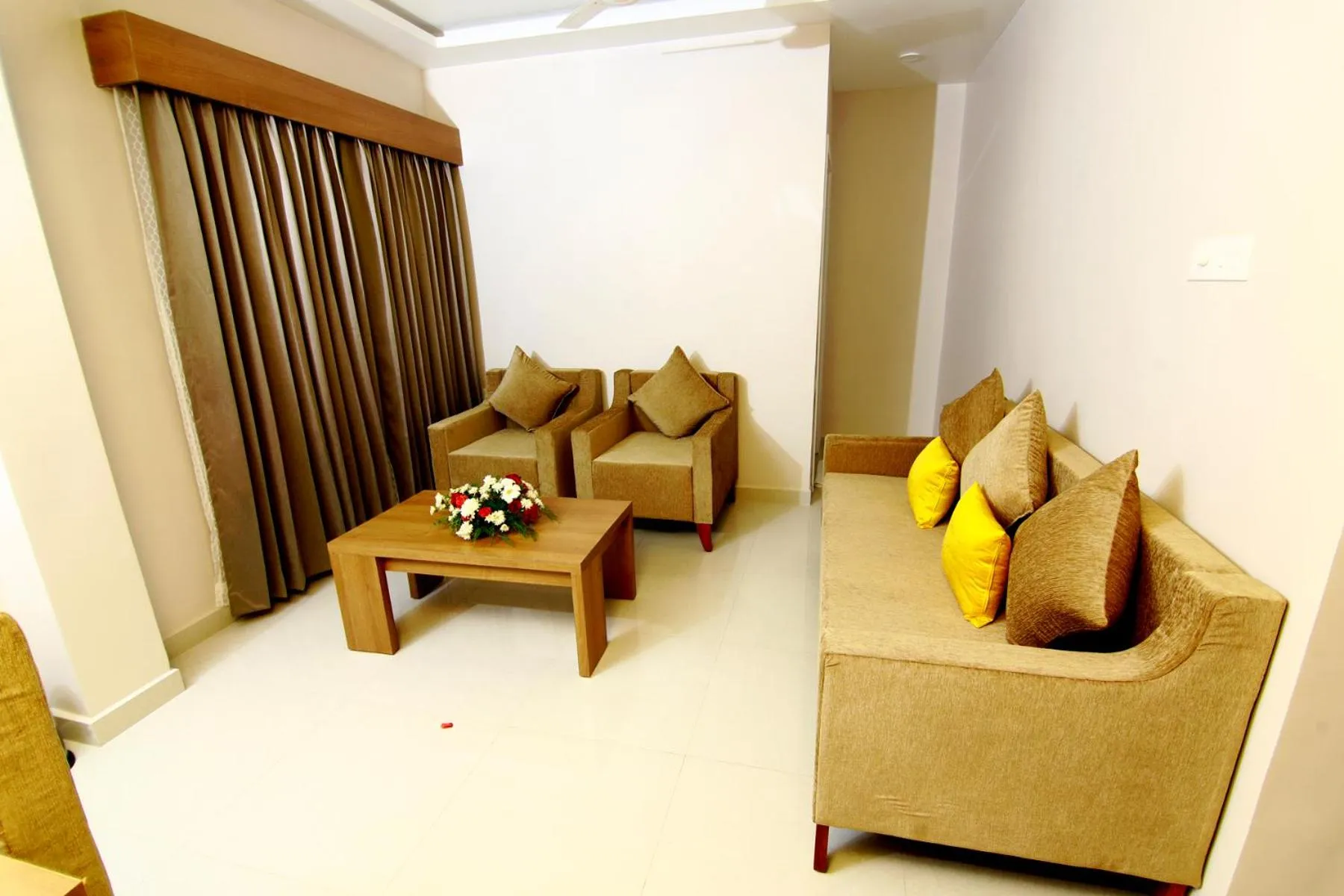 Seating area in HOTEL PANACEA VENTURES