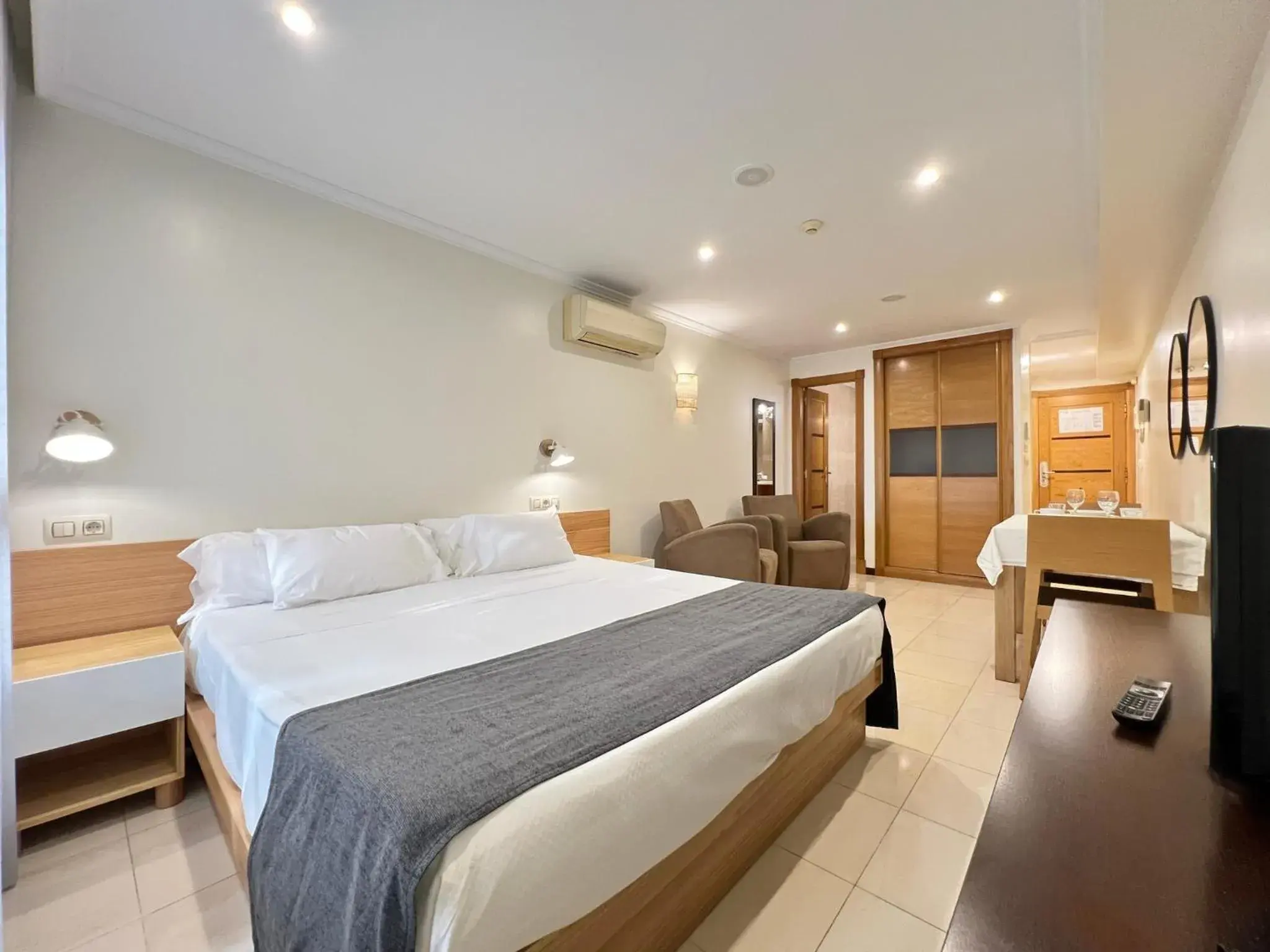 Bed in Apartamentos Mediterráneo Real Bed in Apartamentos Mediterráneo Real