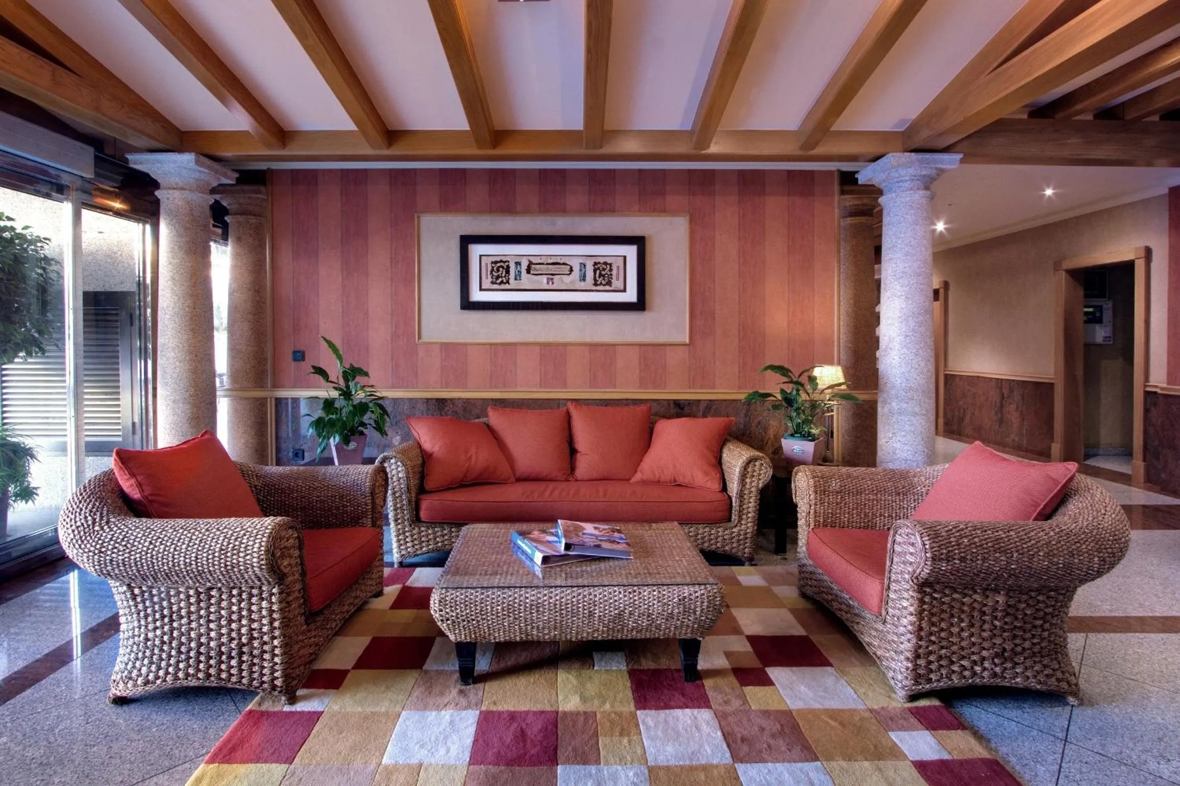 Lobby or reception in Apartamentos Mediterráneo Real