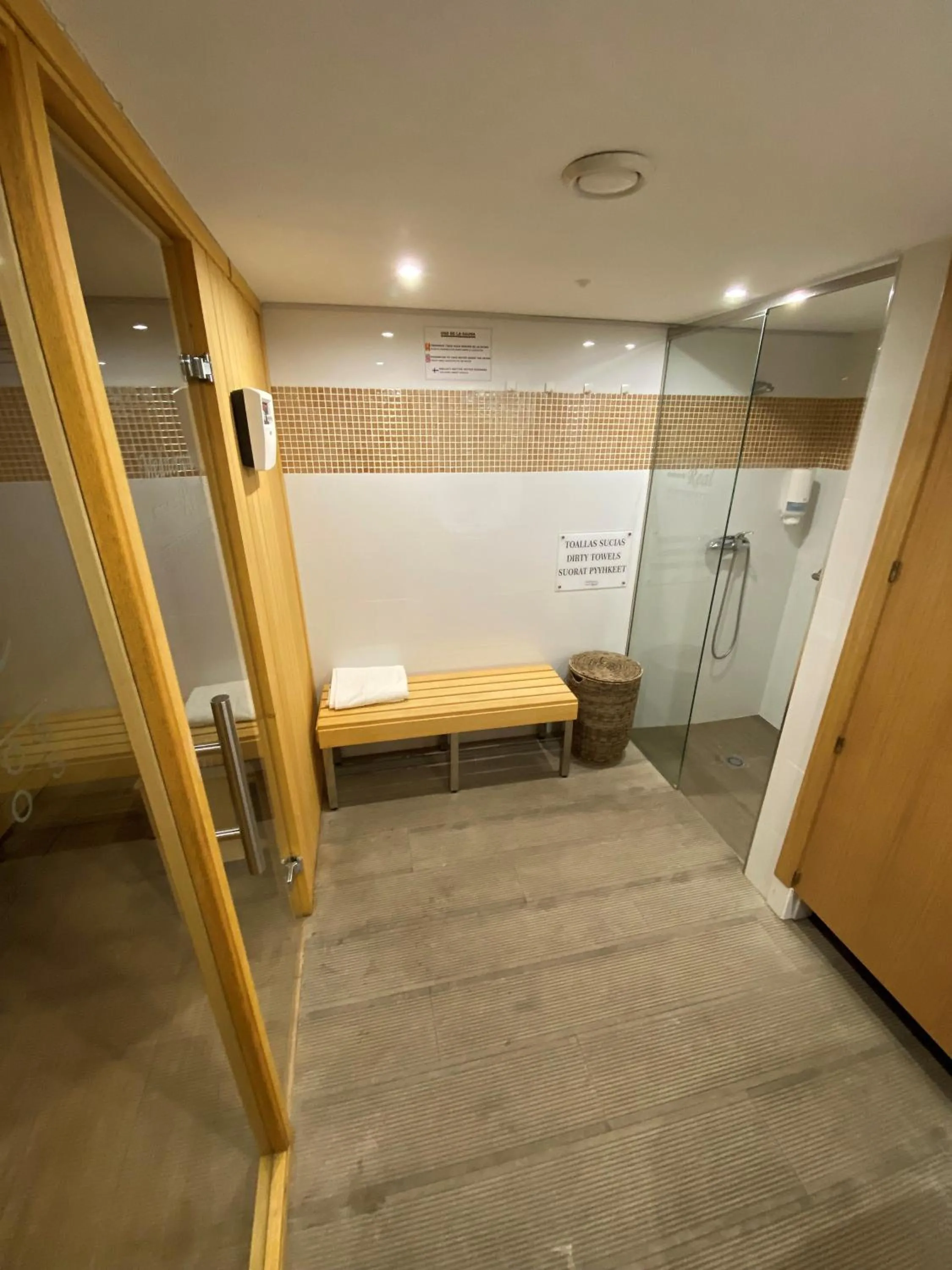 Sauna in Apartamentos Mediterráneo Real