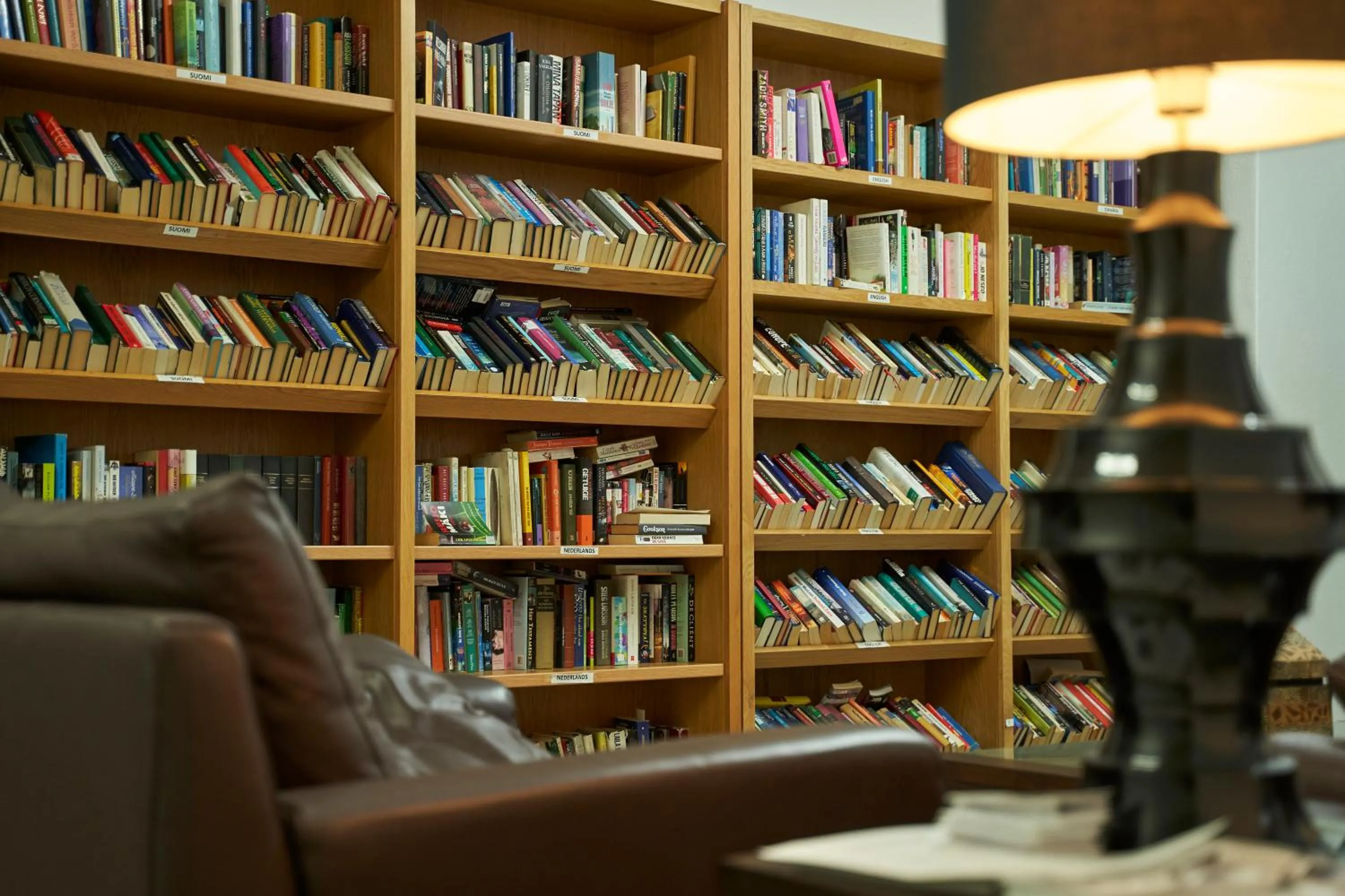 Library in Apartamentos Mediterráneo Real
