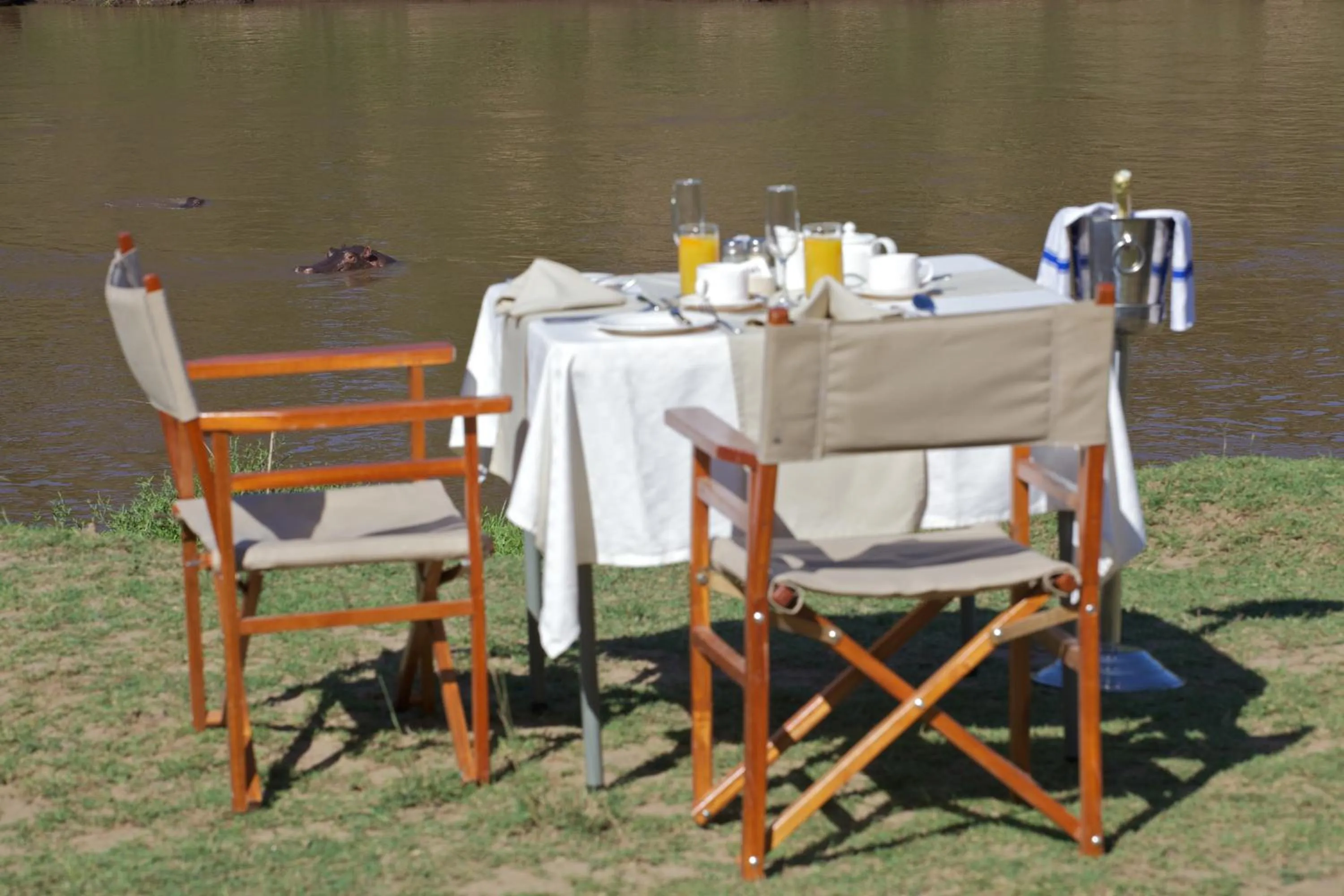 River view in Ashnil Mara Camp