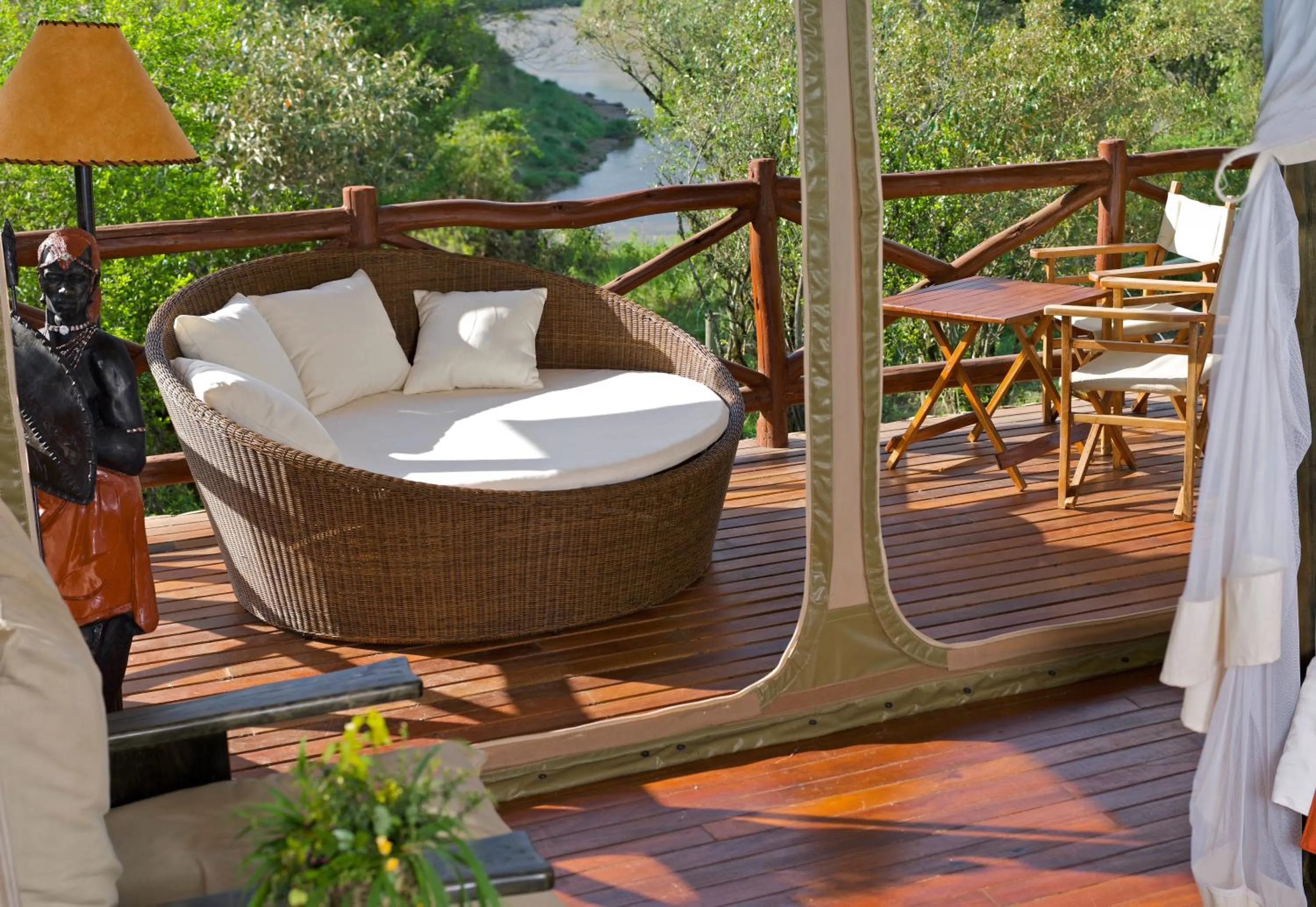 Decorative detail in Ashnil Mara Camp