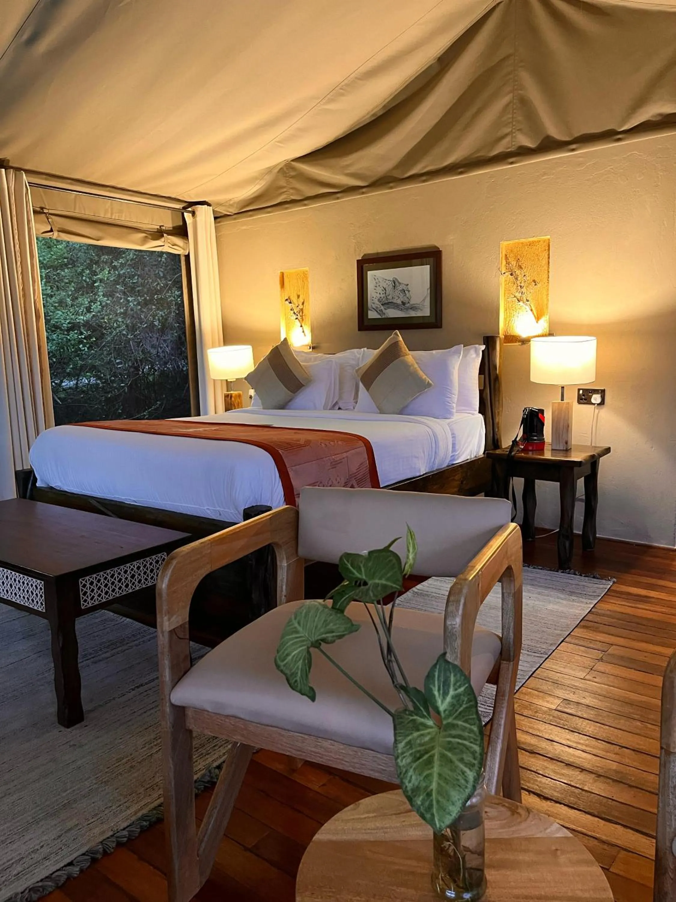 Bed in Ashnil Mara Camp