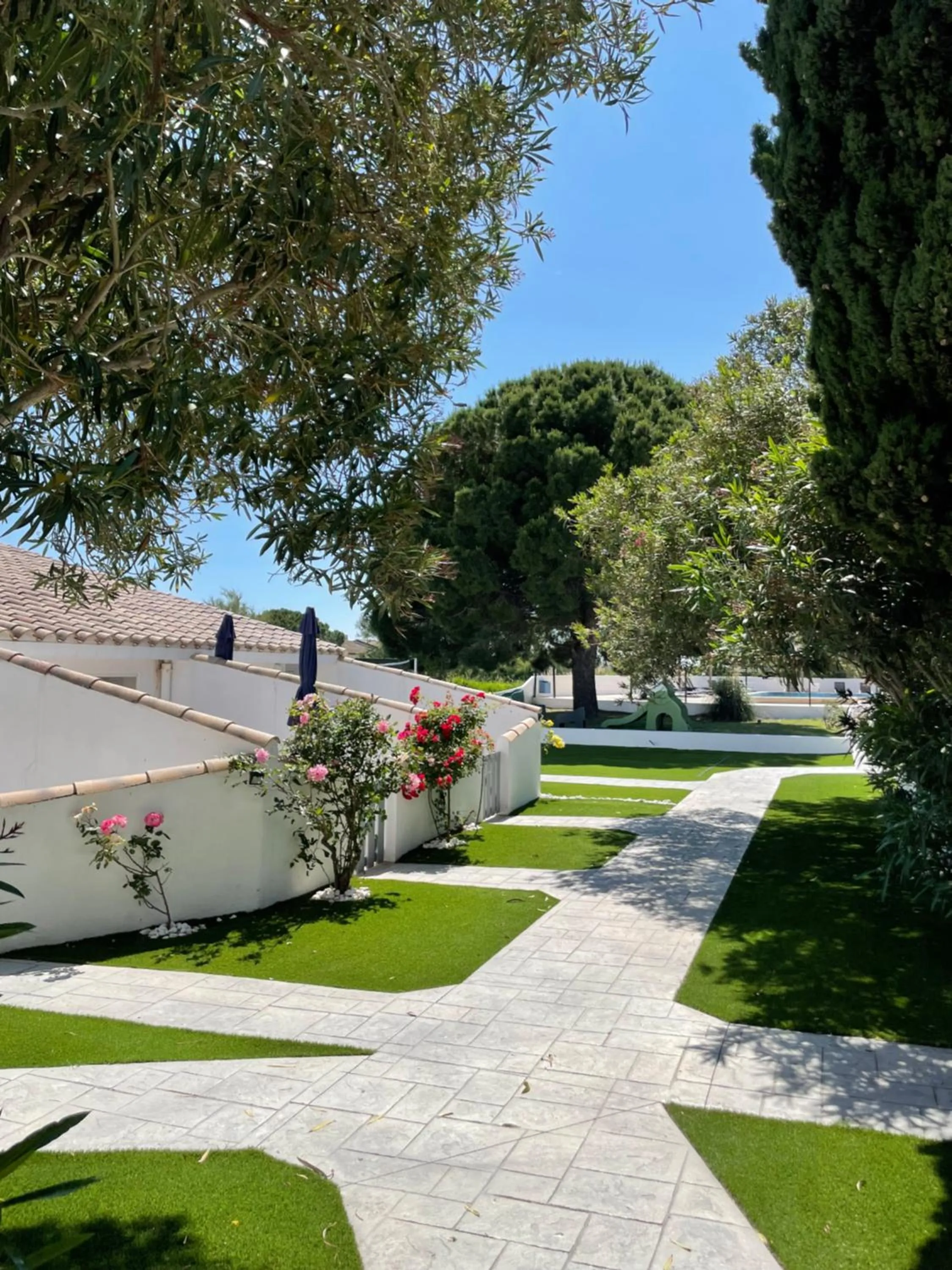 Garden in Hotel Mas des Lys