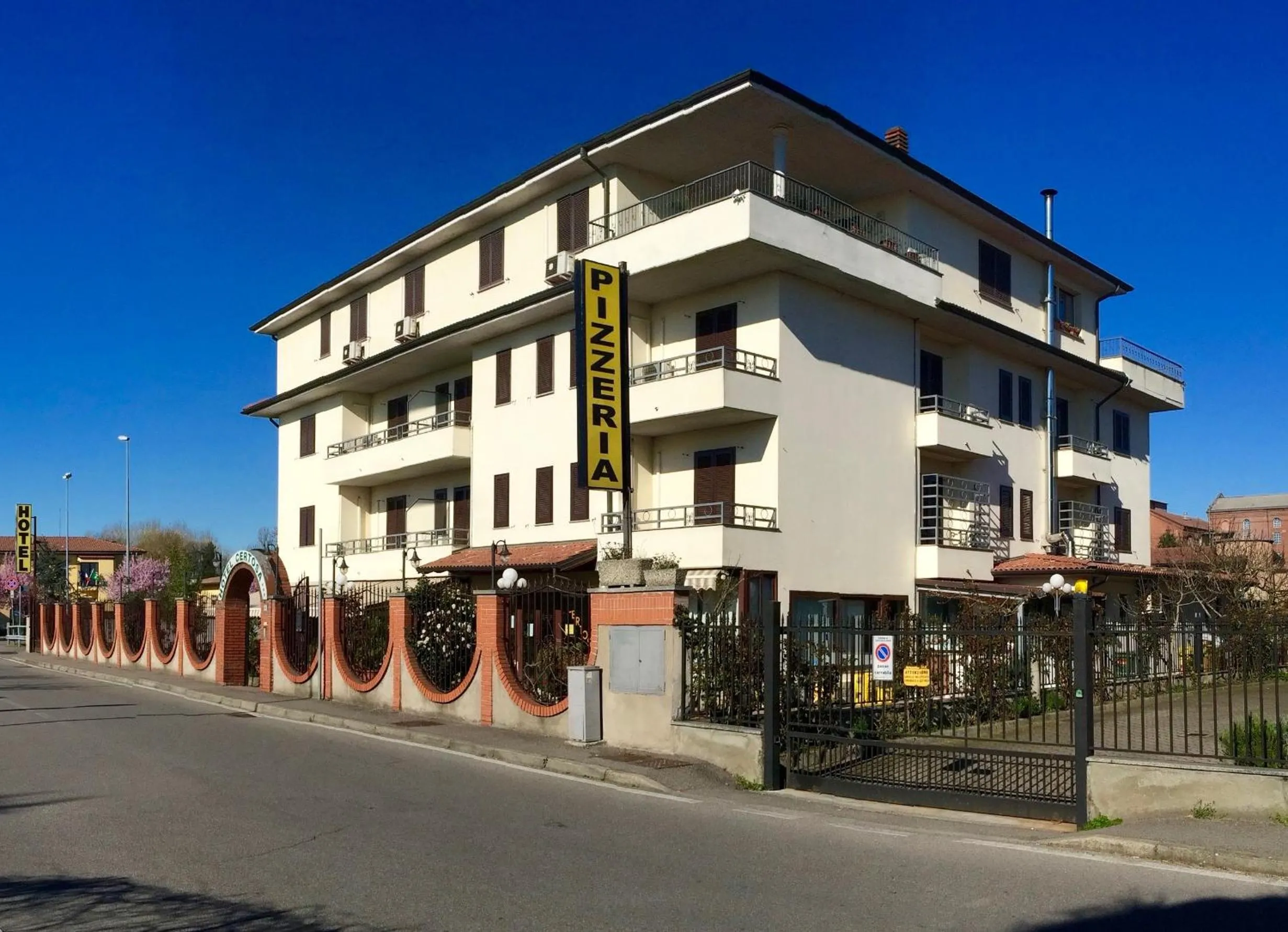 Property building in Hotel Certosa