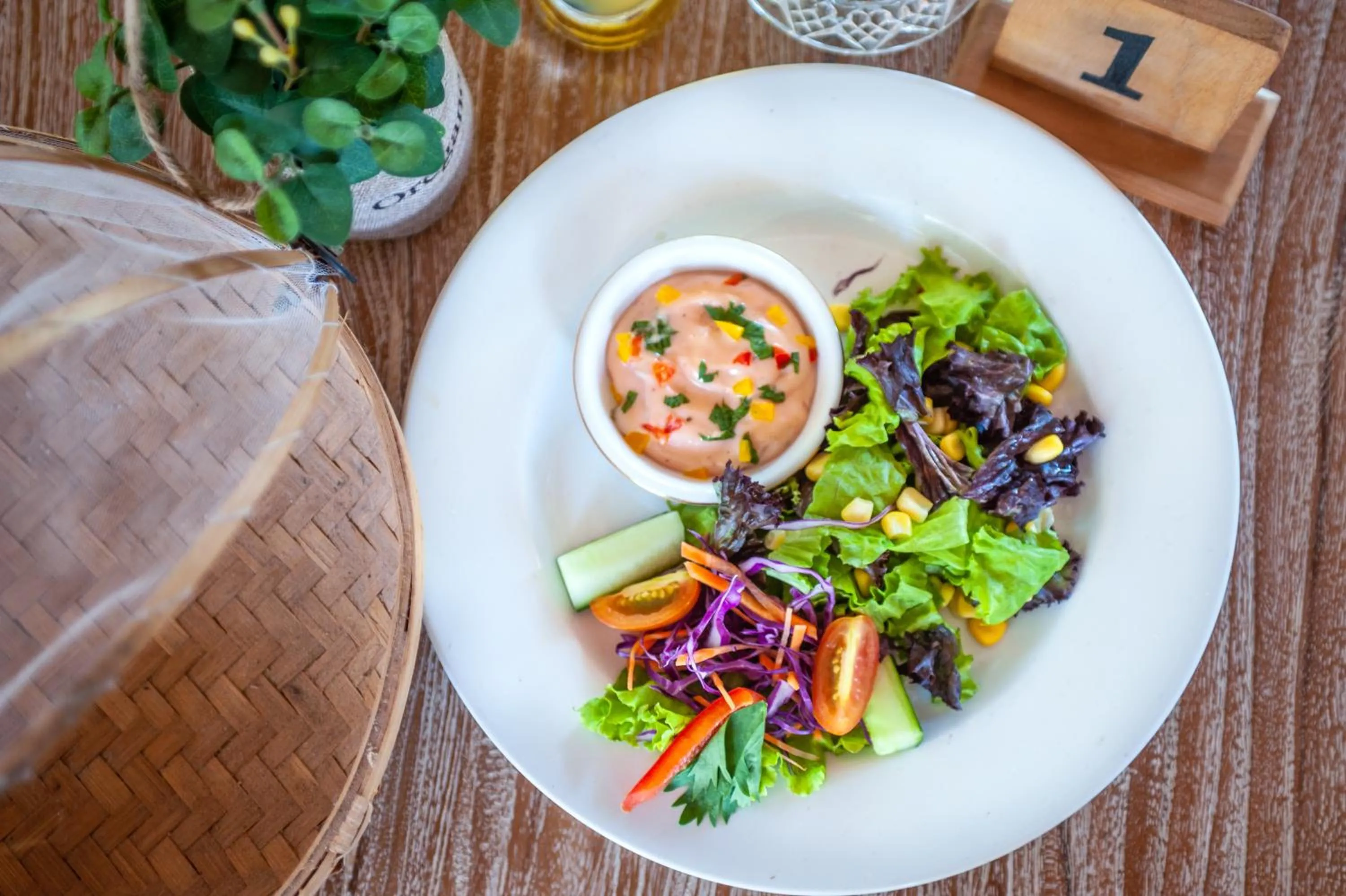 Lunch in Pradja Slumbung Villas