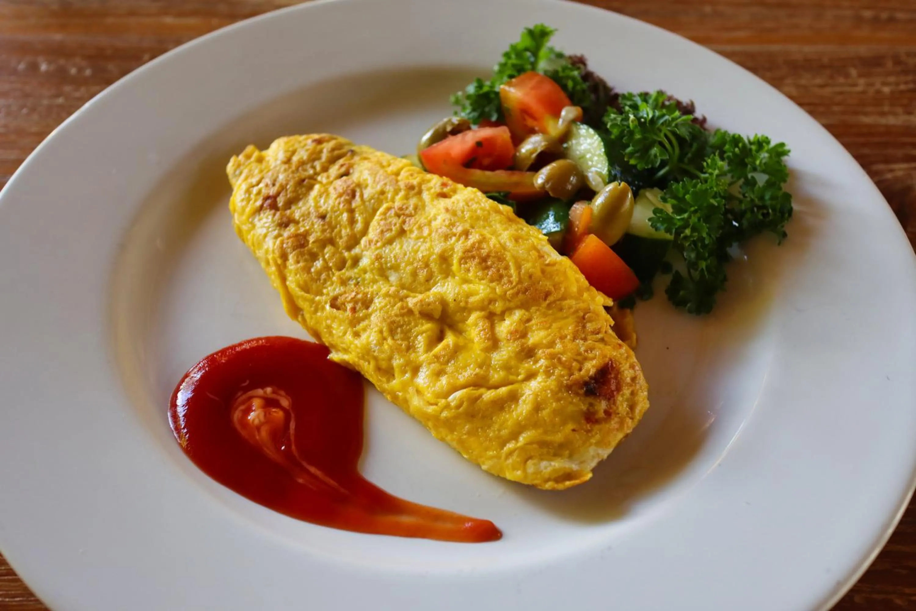 Continental breakfast in Pradja Slumbung Villas