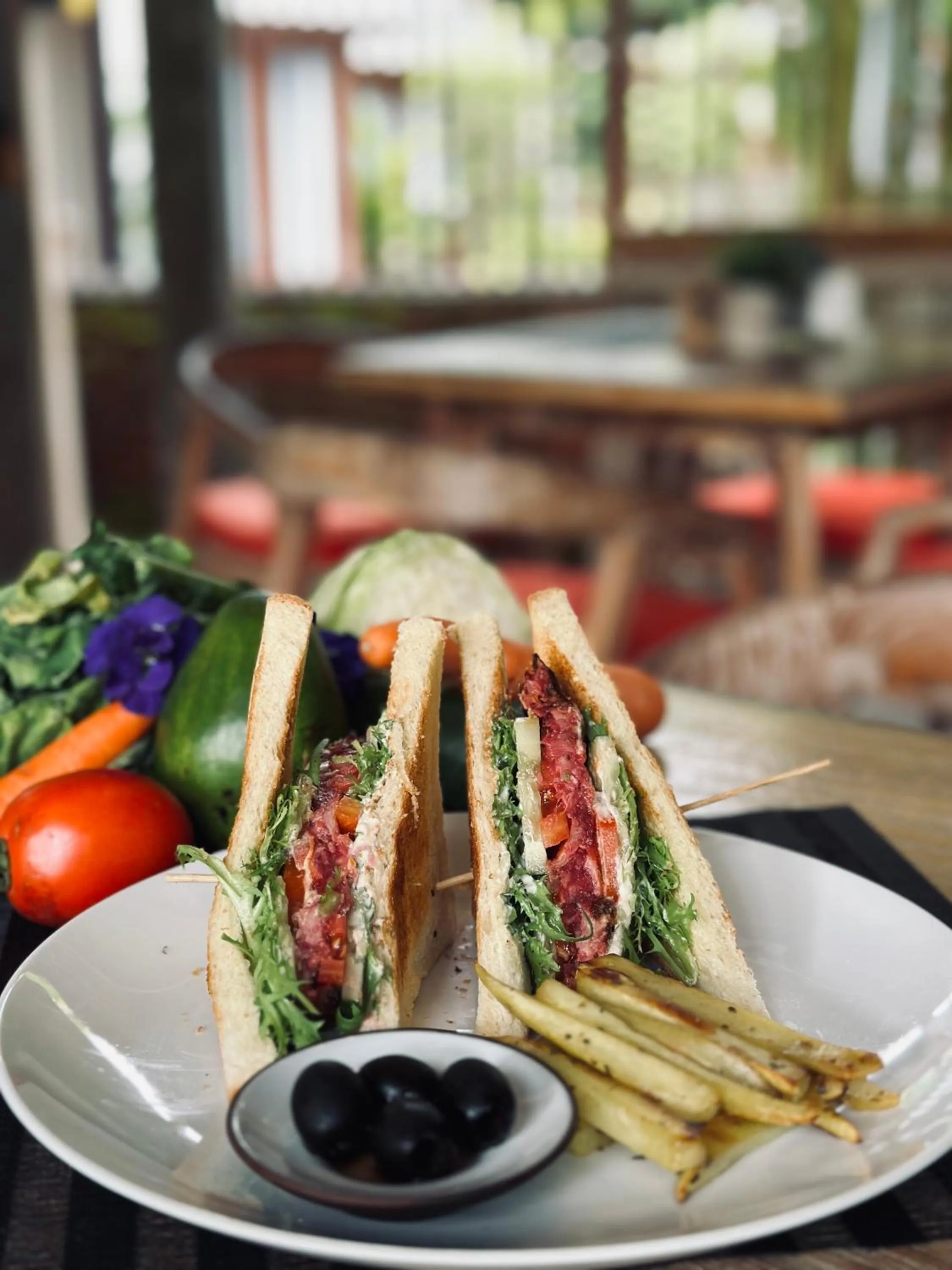 Food in Pradja Slumbung Villas