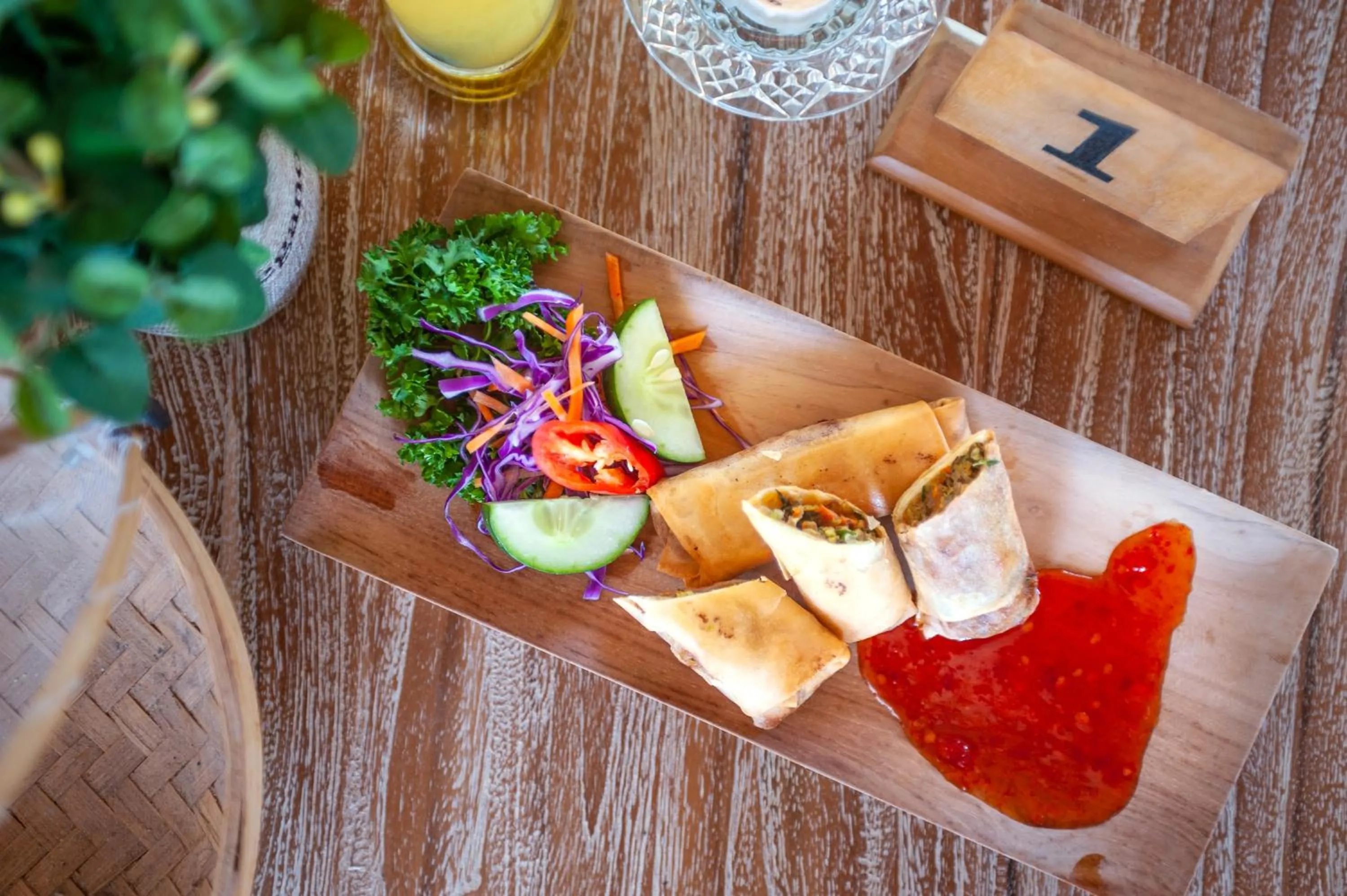 Lunch in Pradja Slumbung Villas