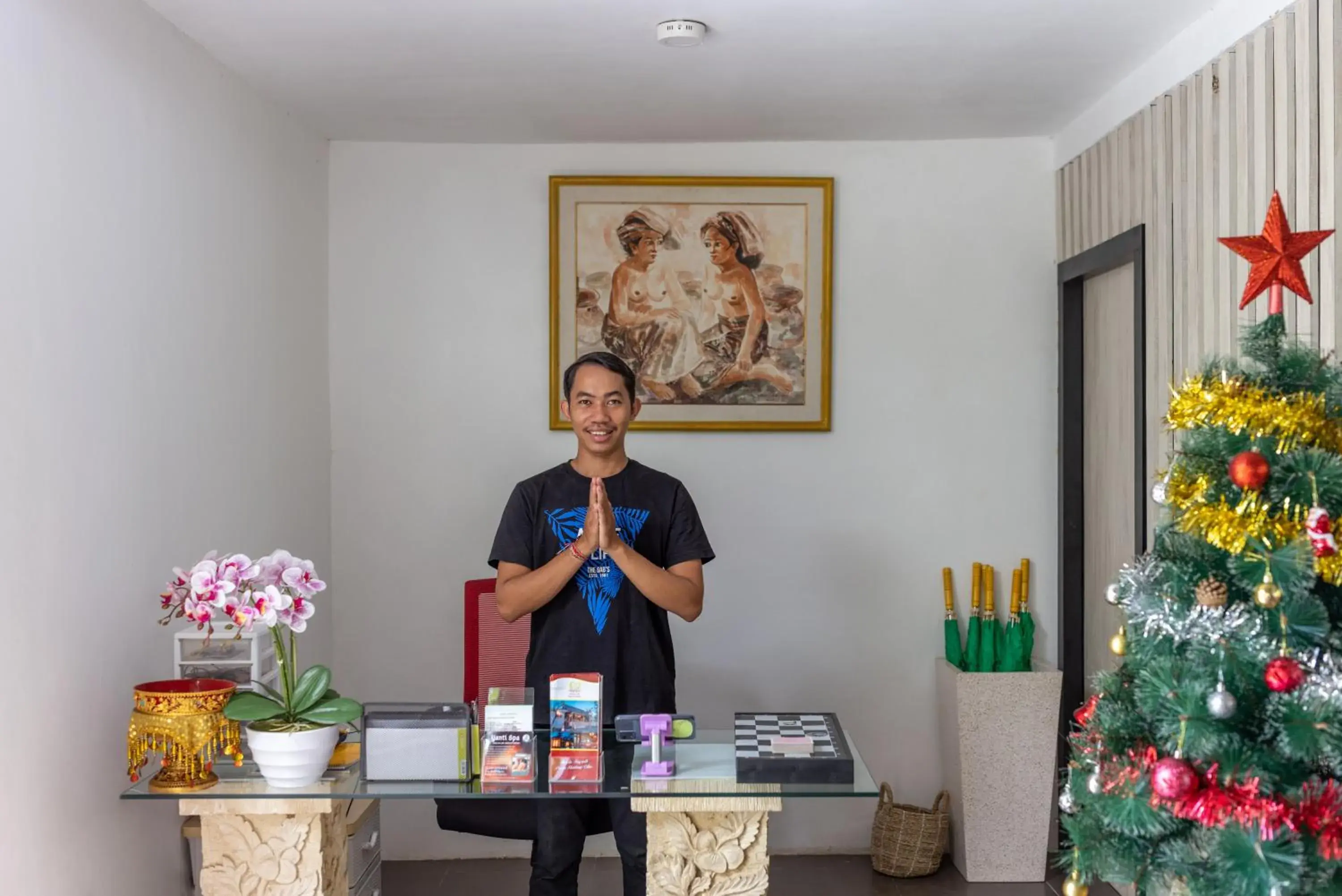 Lobby or reception in Pradja Slumbung Villas Lobby or reception in Pradja Slumbung Villas