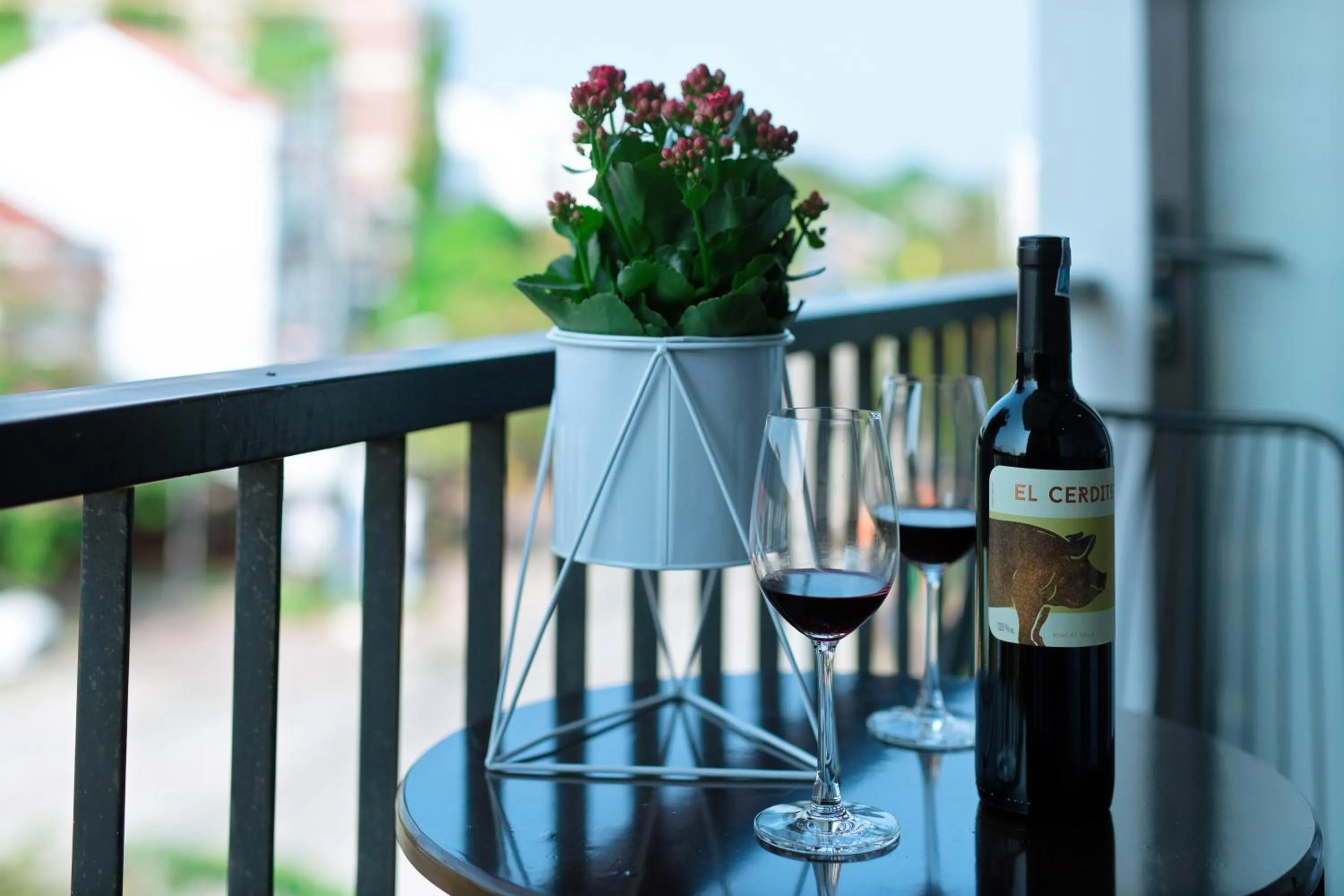 Balcony/Terrace in Square Villa Hoi An