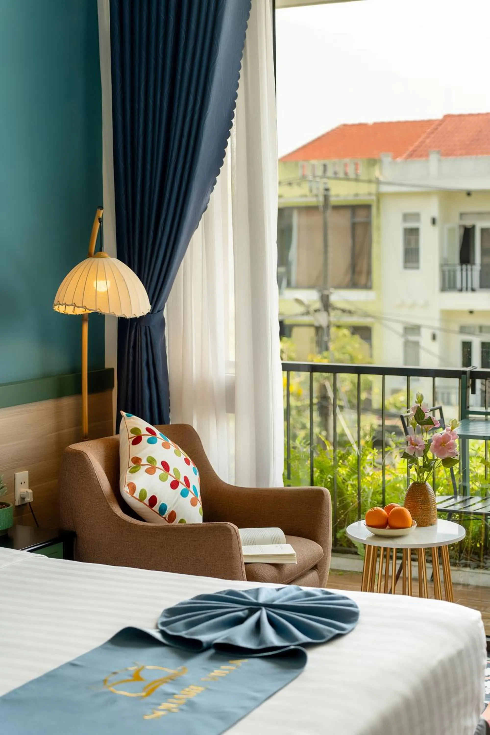 Bed in Square Villa Hoi An