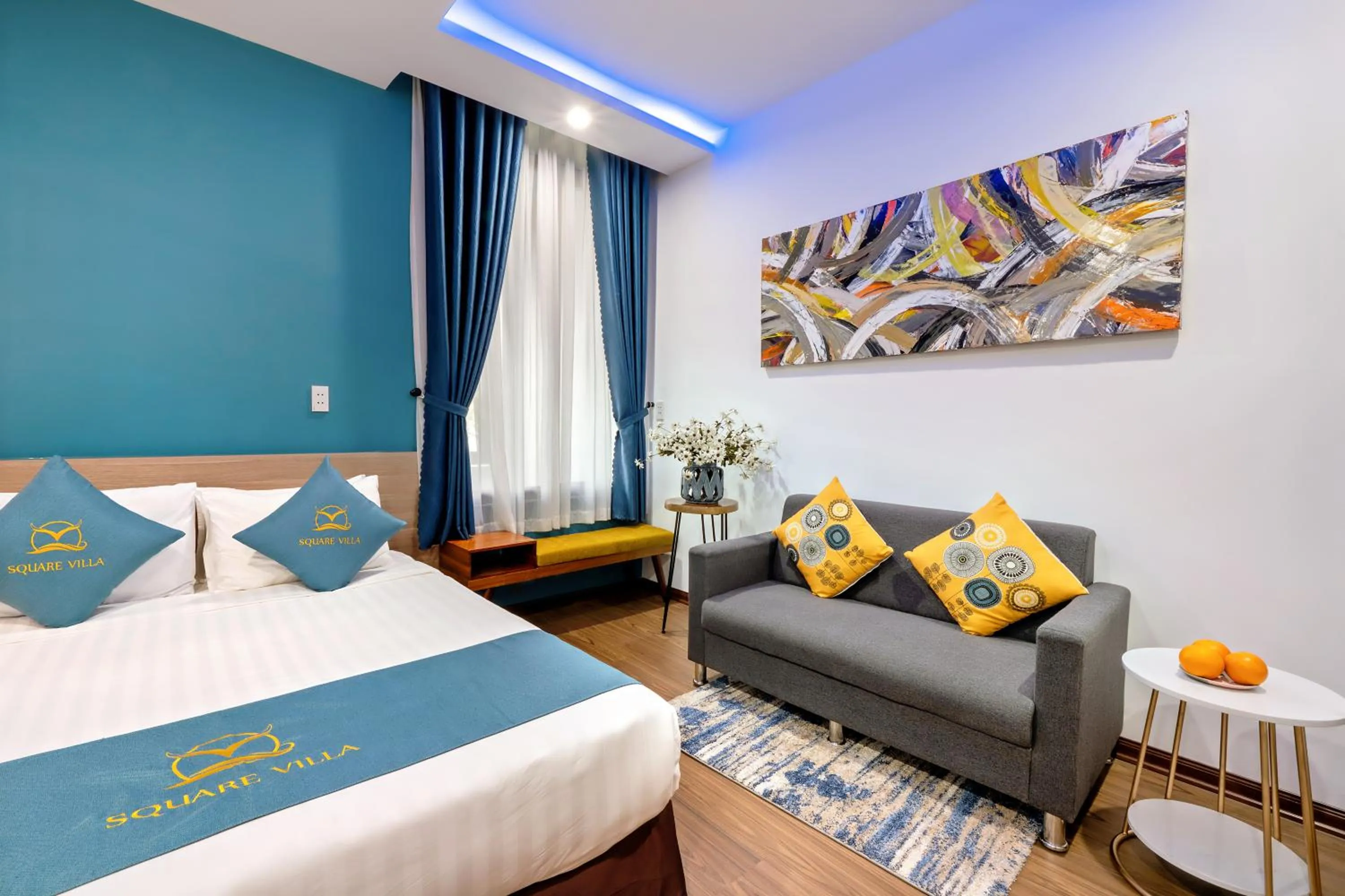 Bedroom, Bed in Square Villa Hoi An