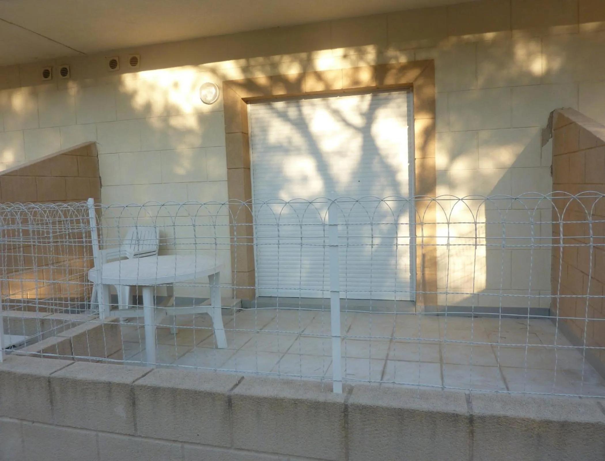 Patio in Appart'Hôtel Les Rochers