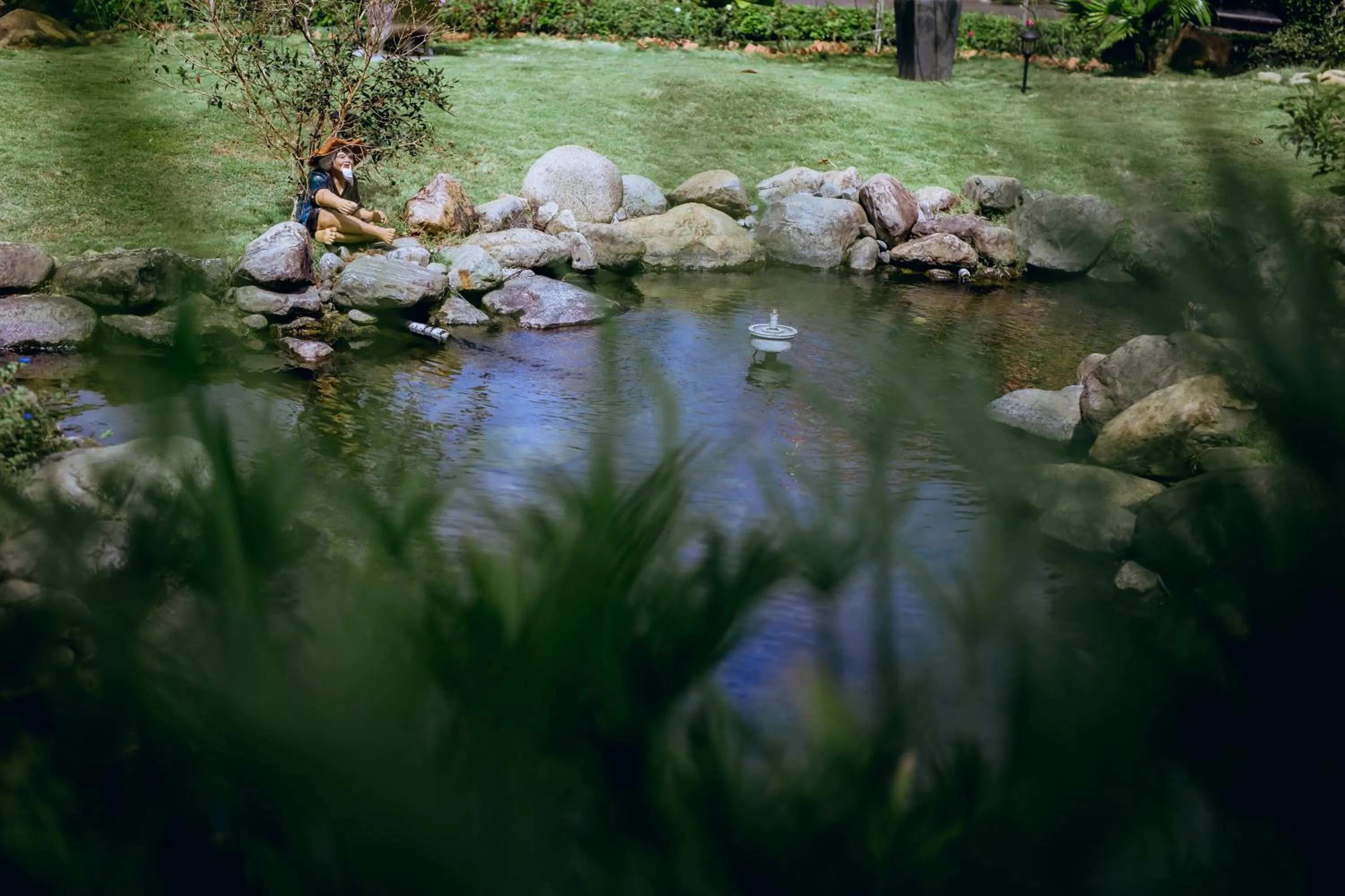 Garden in Nhat Quang Hotel