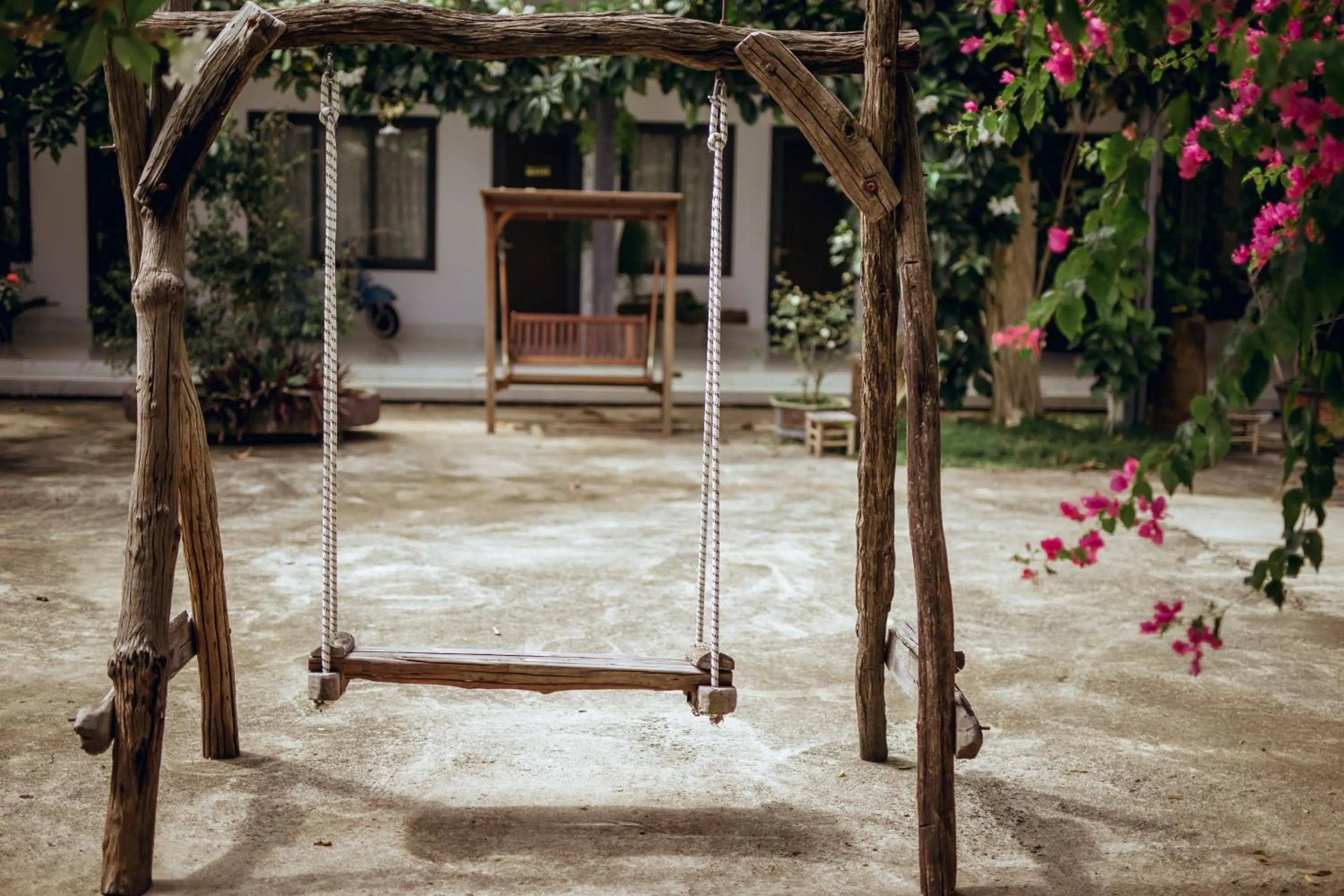 Garden in Nhat Quang Hotel