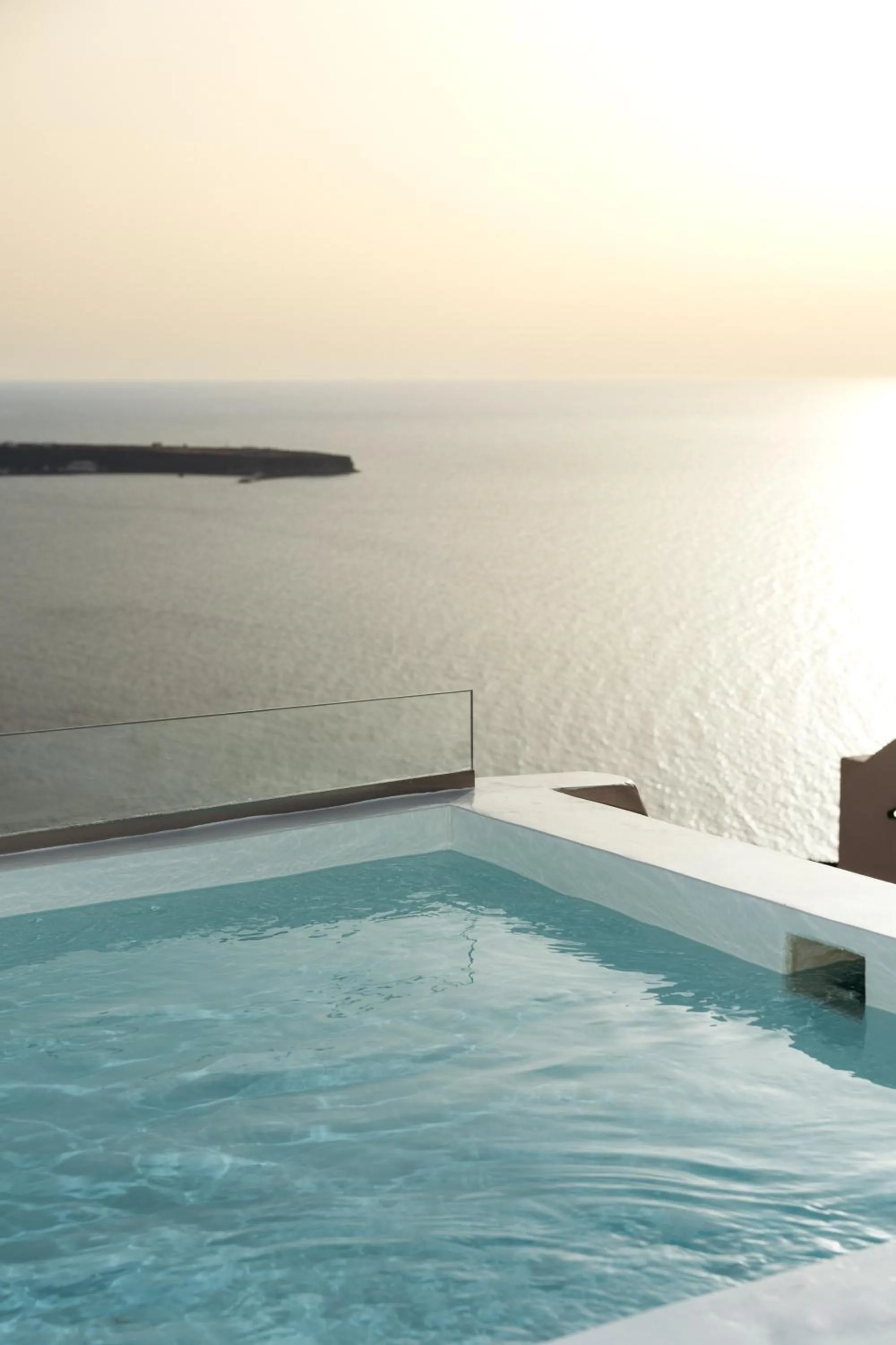 Hot Tub in Nano Oia Villas