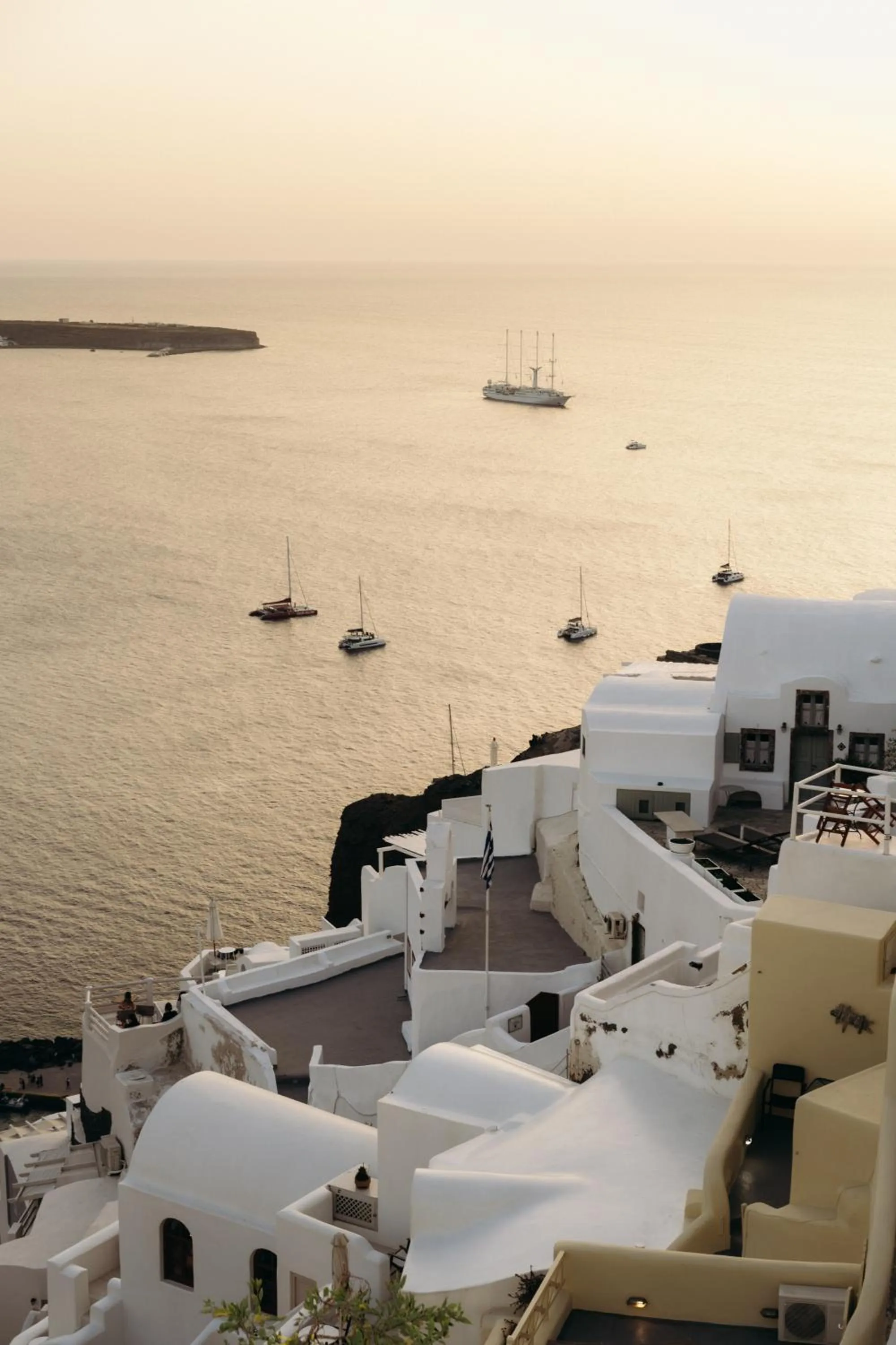 Natural landscape in Nano Oia Villas