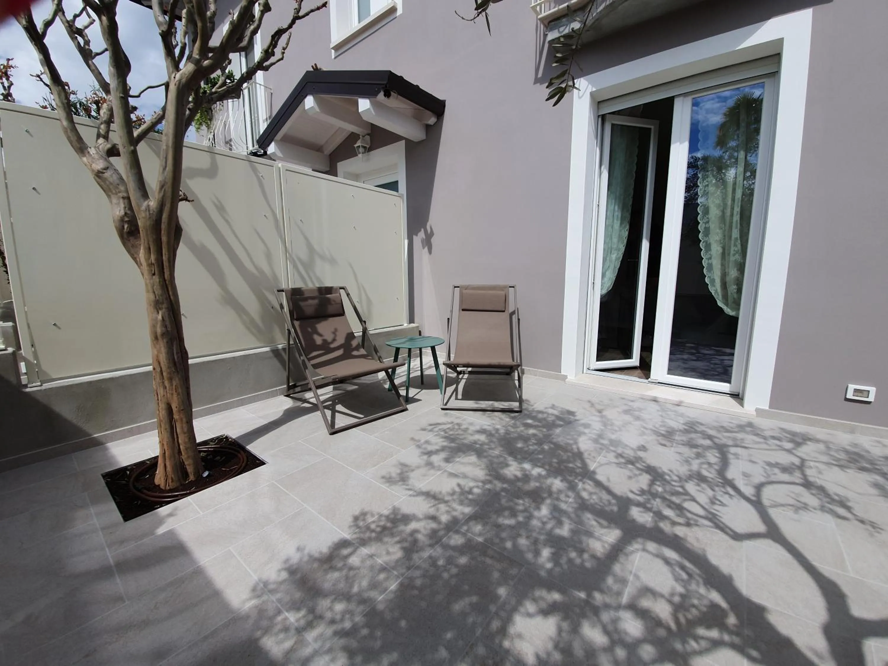 Patio in Romantic Home