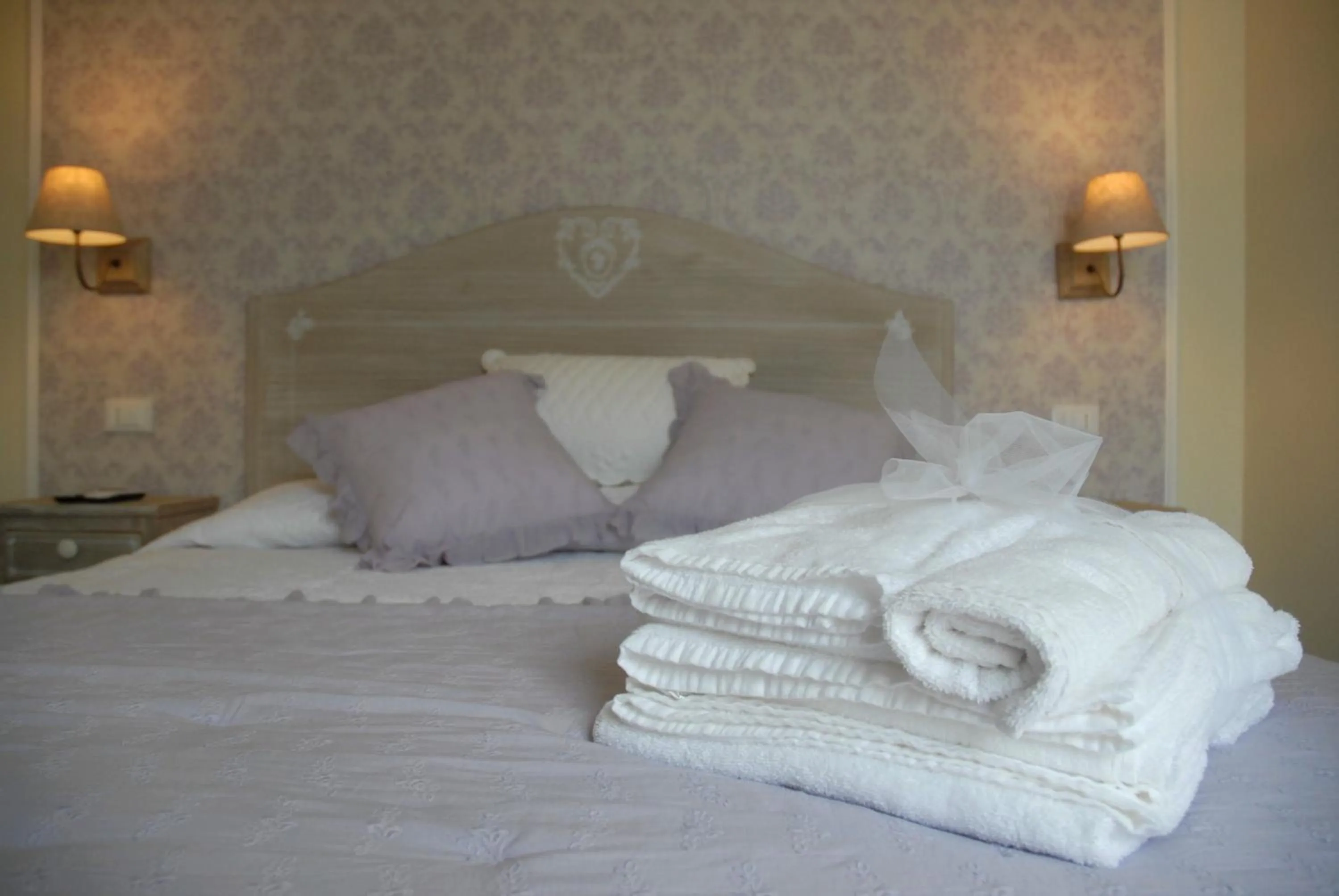 Photo of the whole room, Bed in Romantic Home