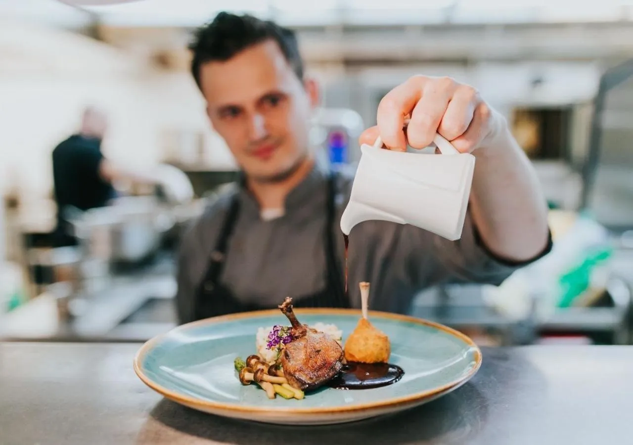 Food and drinks in Wellness & Spa Hotel Kaskady