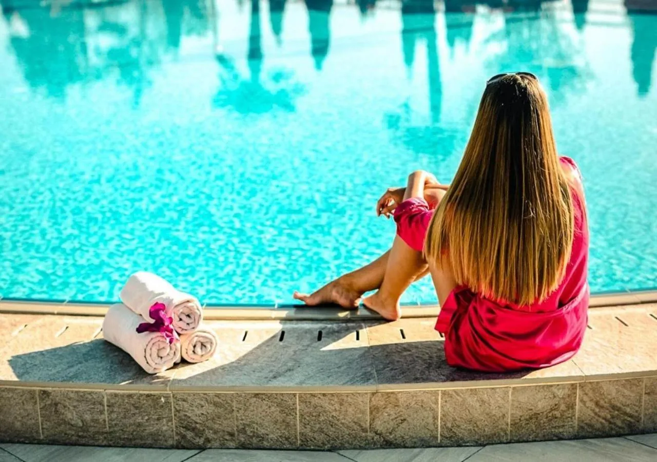 Swimming pool in Wellness & Spa Hotel Kaskady