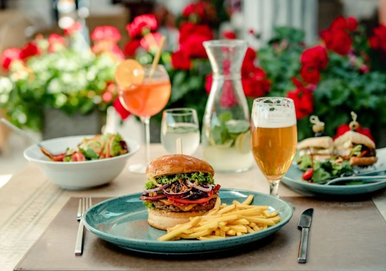 Food and drinks in Wellness & Spa Hotel Kaskady