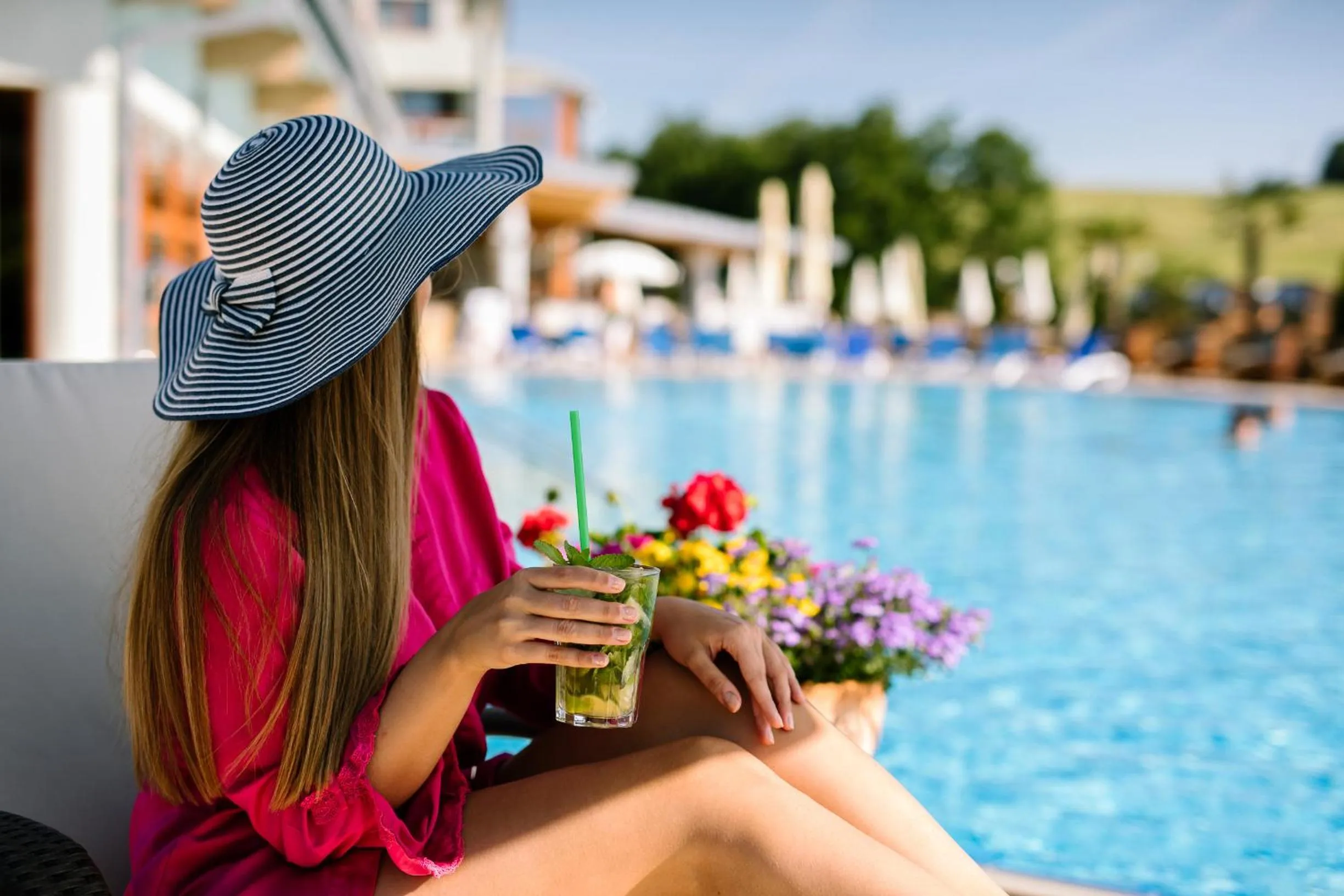 Swimming pool in Wellness & Spa Hotel Kaskady