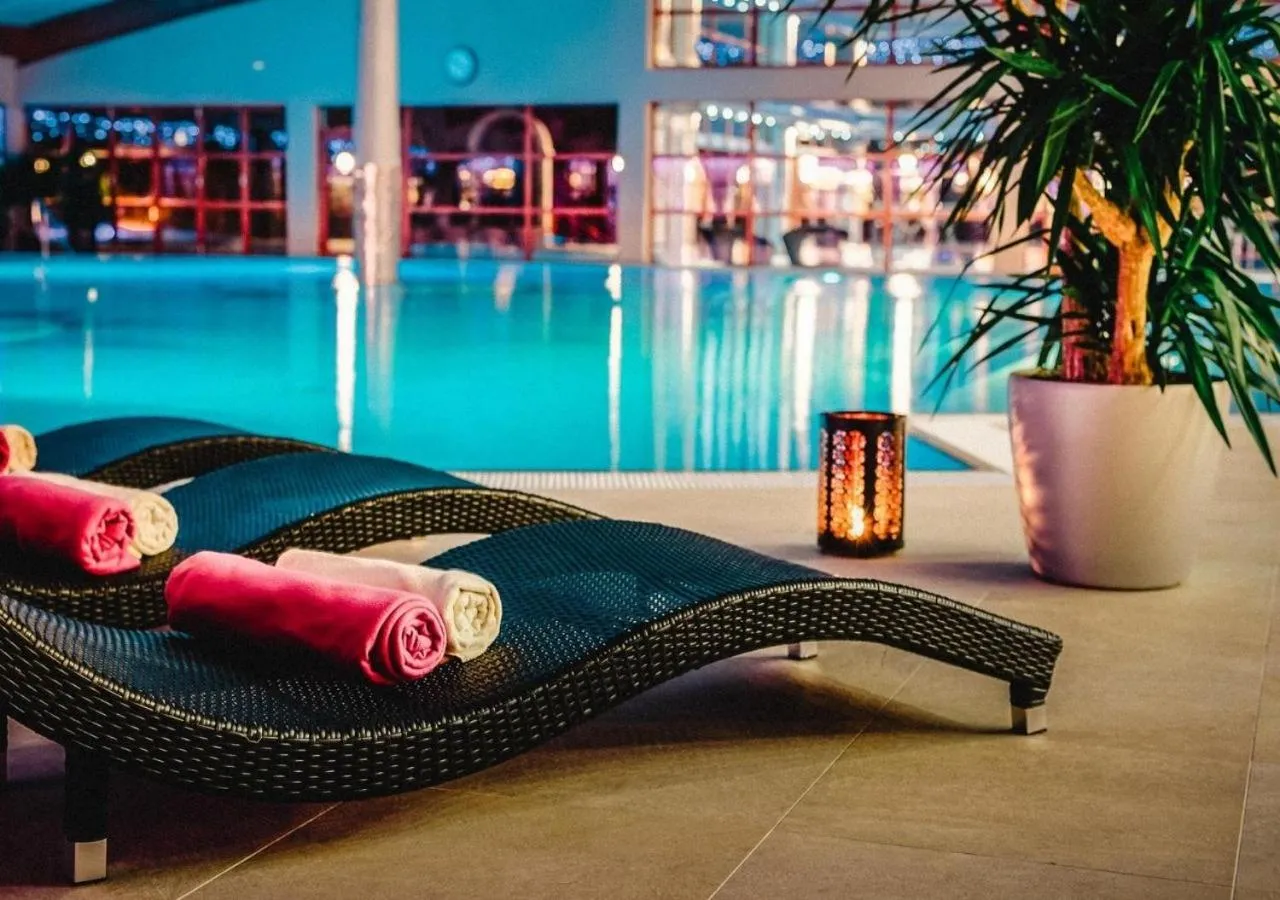 Swimming pool in Wellness & Spa Hotel Kaskady