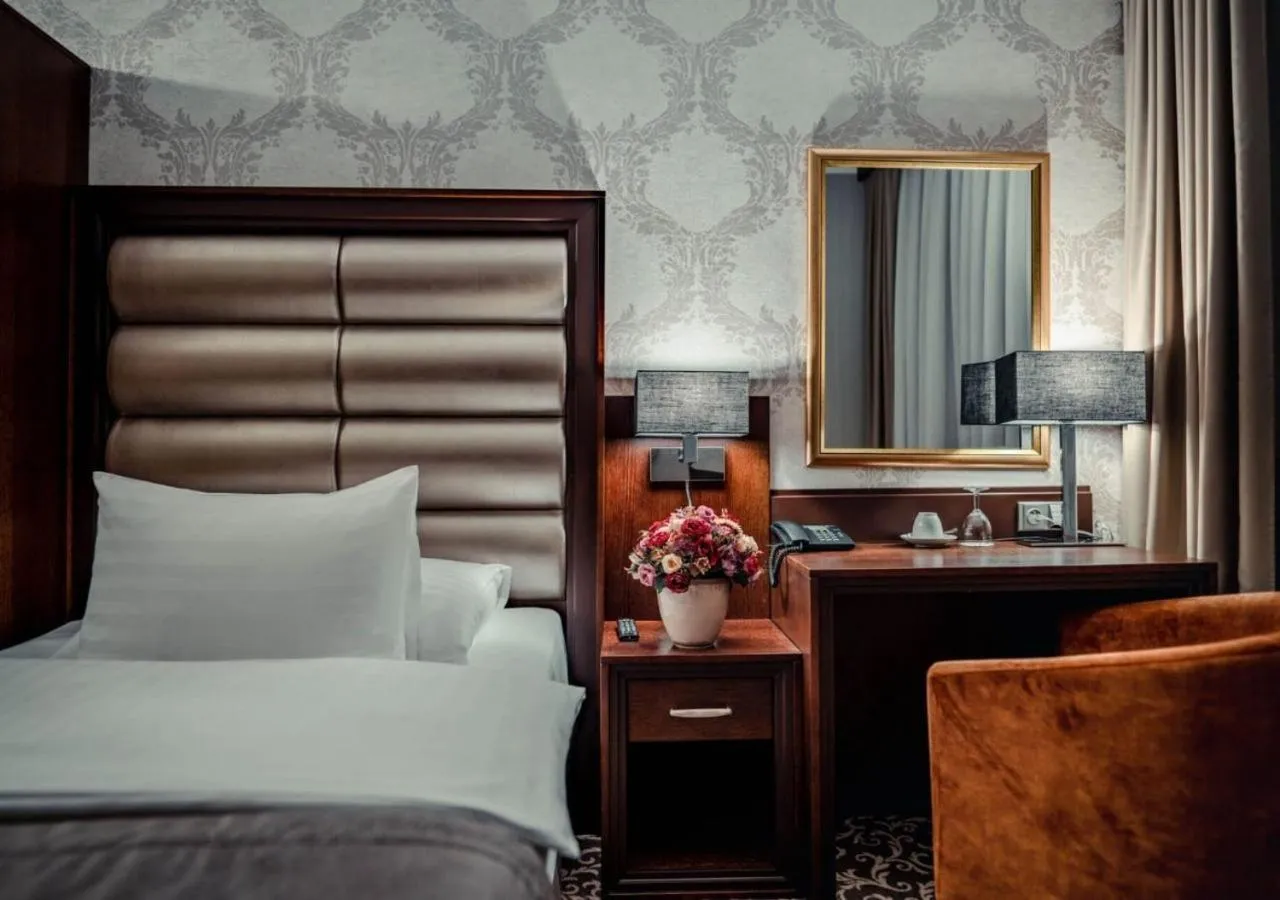 Bed in Wellness & Spa Hotel Kaskady