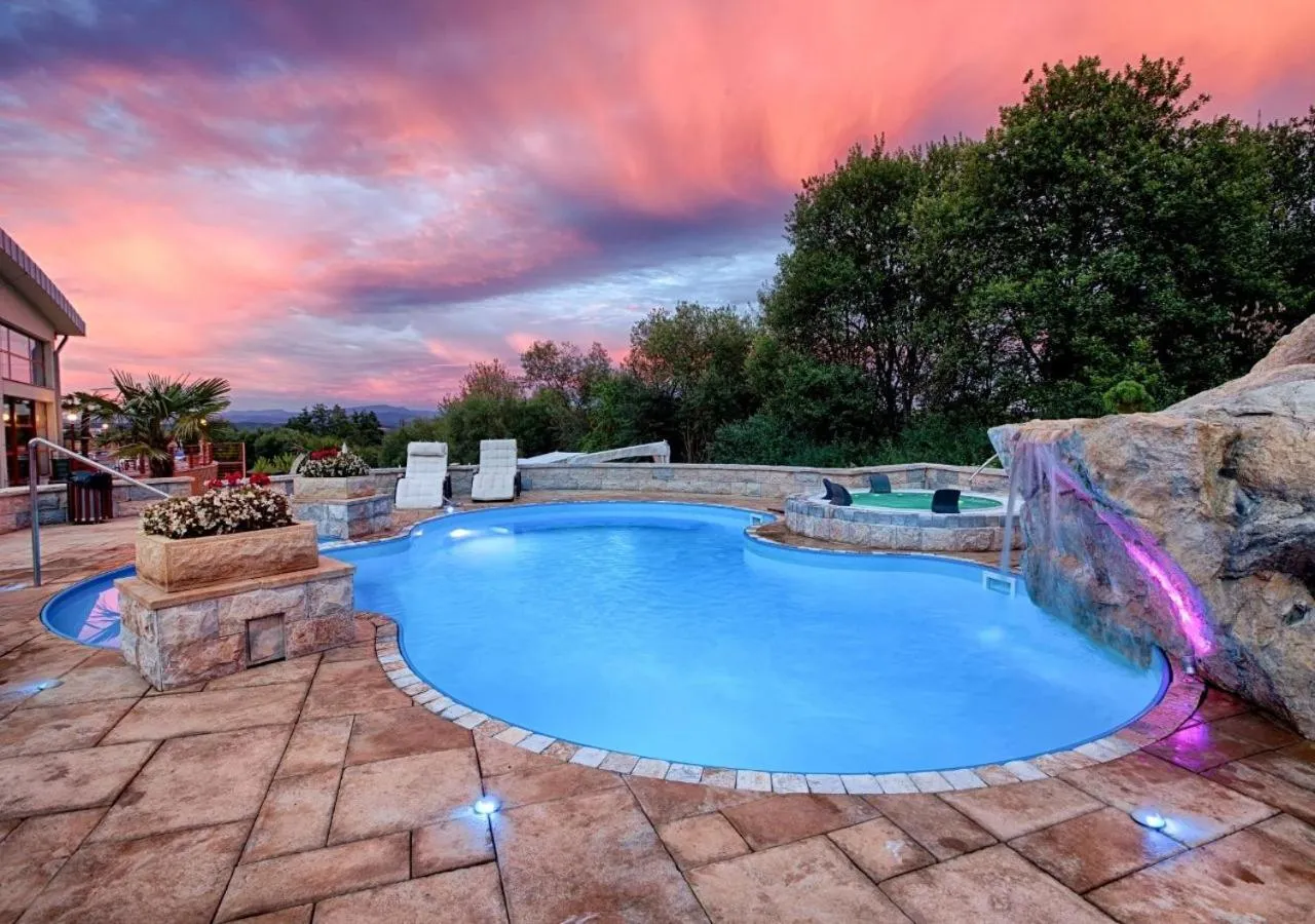 Natural landscape in Wellness & Spa Hotel Kaskady