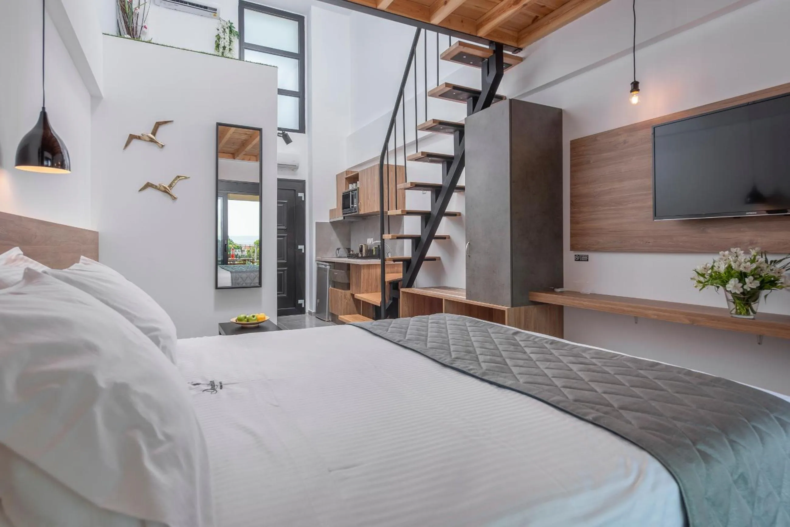 Bed in Dandelion Suites