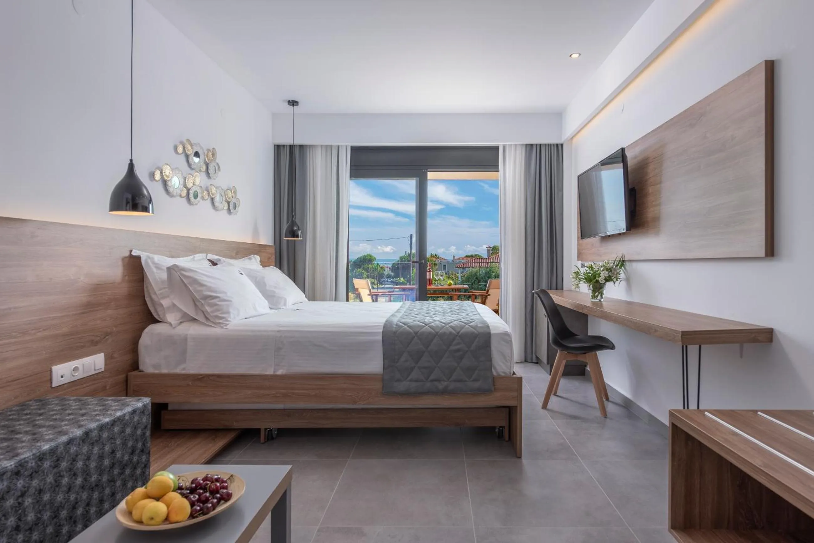 Bed in Dandelion Suites