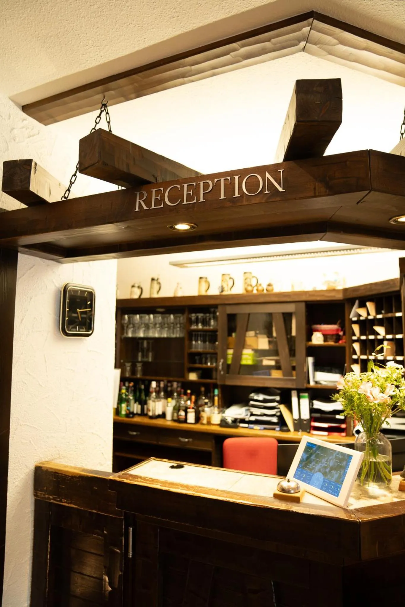 Lobby or reception in Hotel Waldesruh