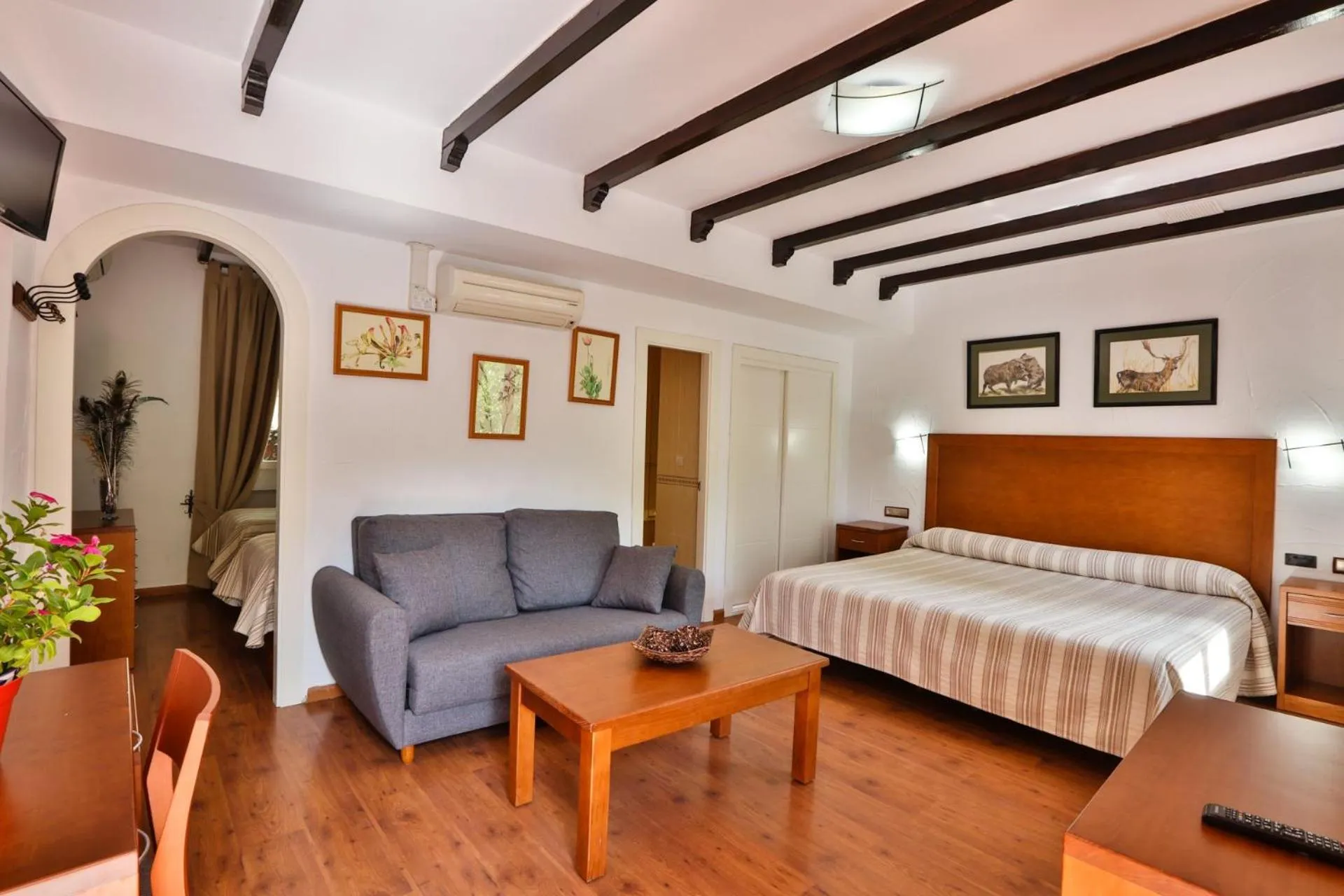 Photo of the whole room, Bed in Hotel Rural Noguera de la Sierpe