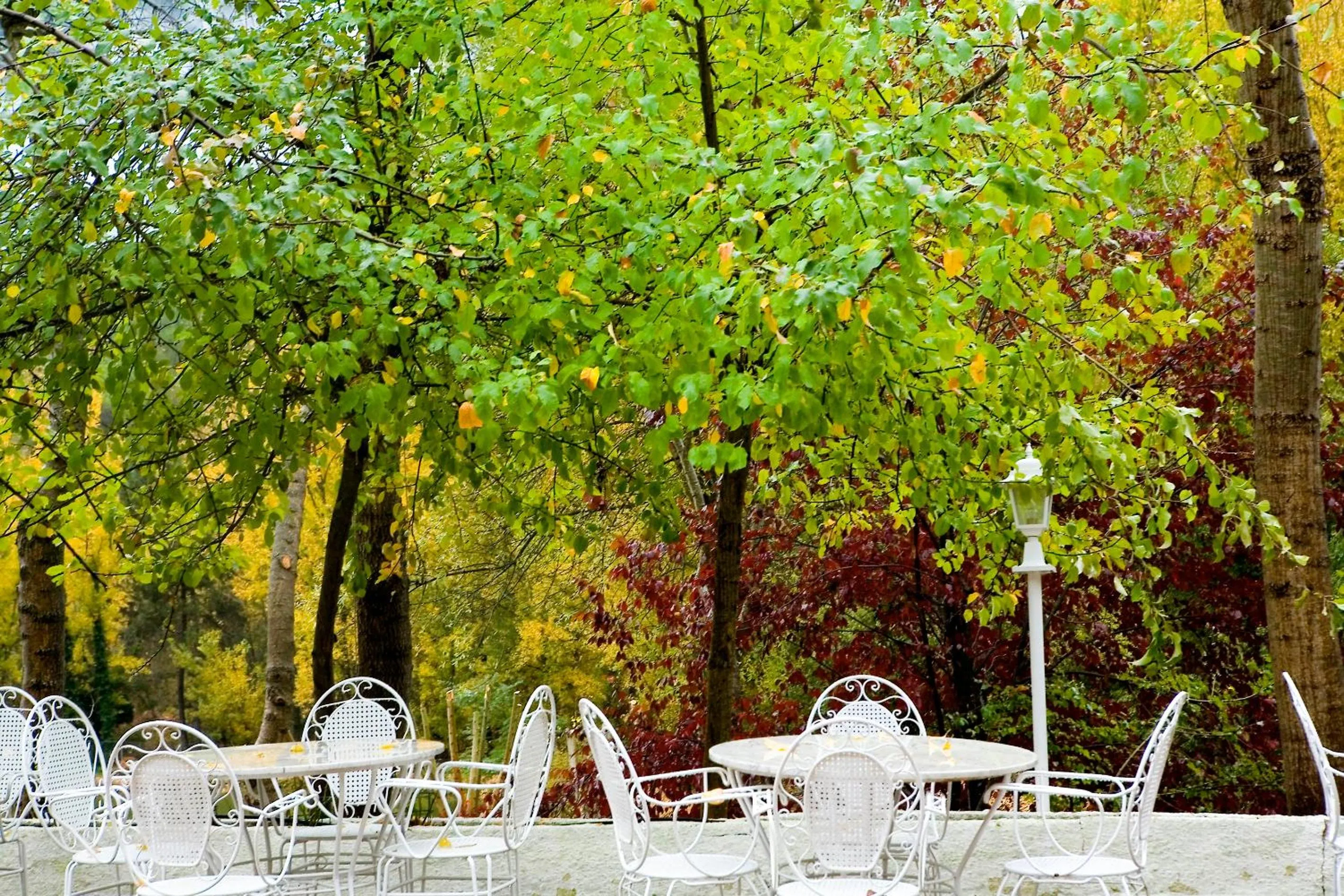 Patio in Hotel Rural Noguera de la Sierpe
