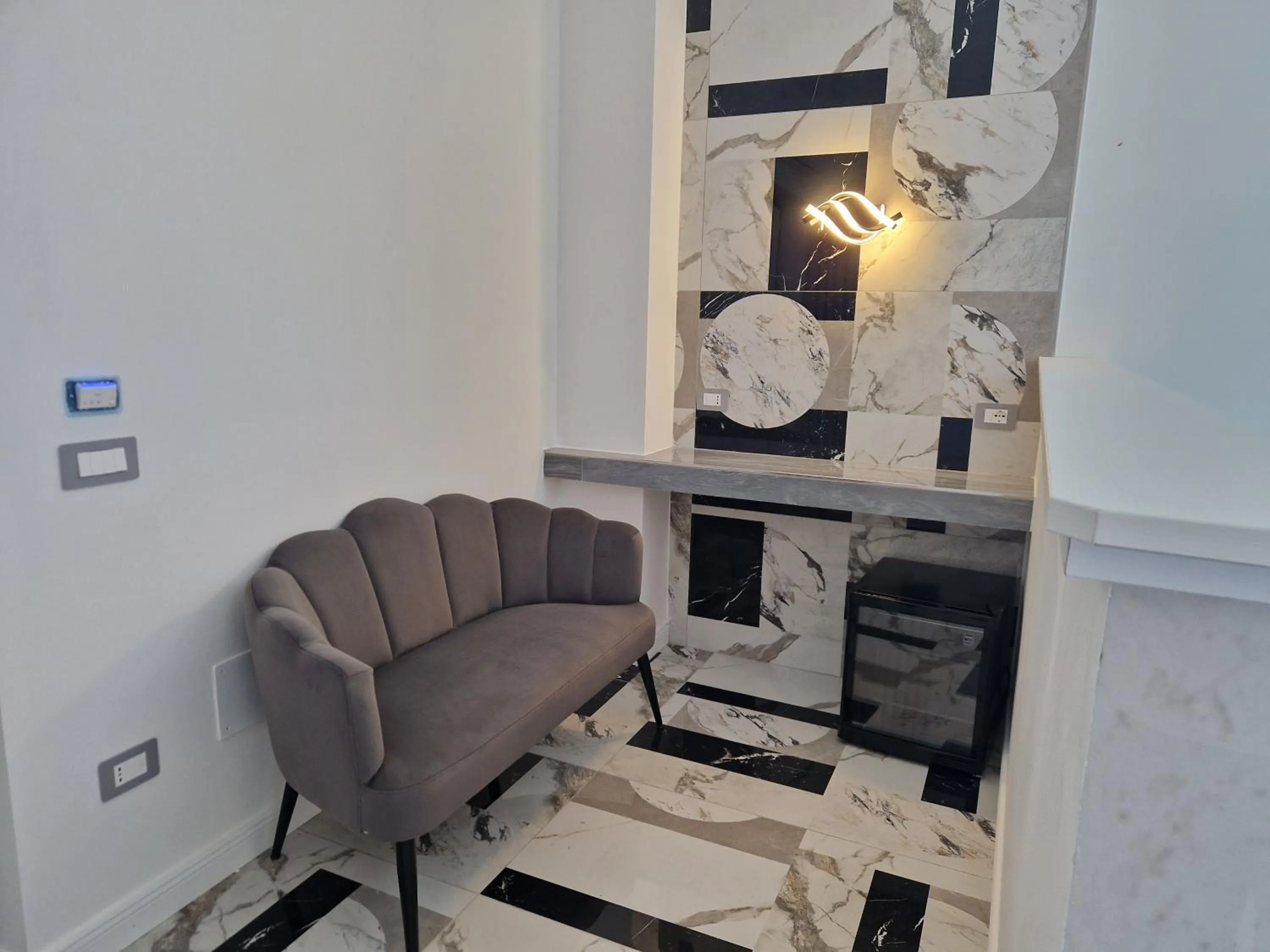 Living room in B&B Artemide