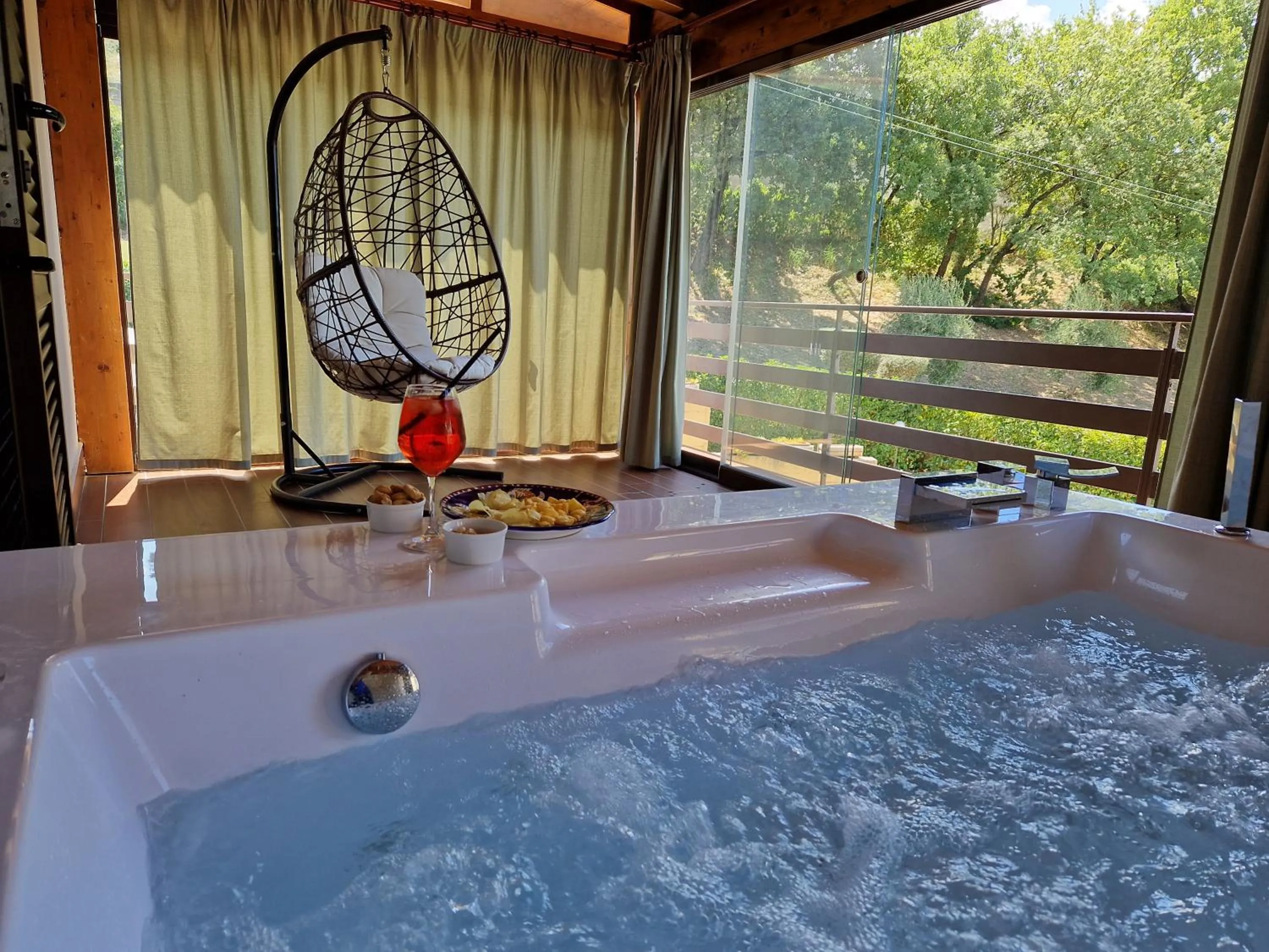 Natural landscape in B&B Artemide