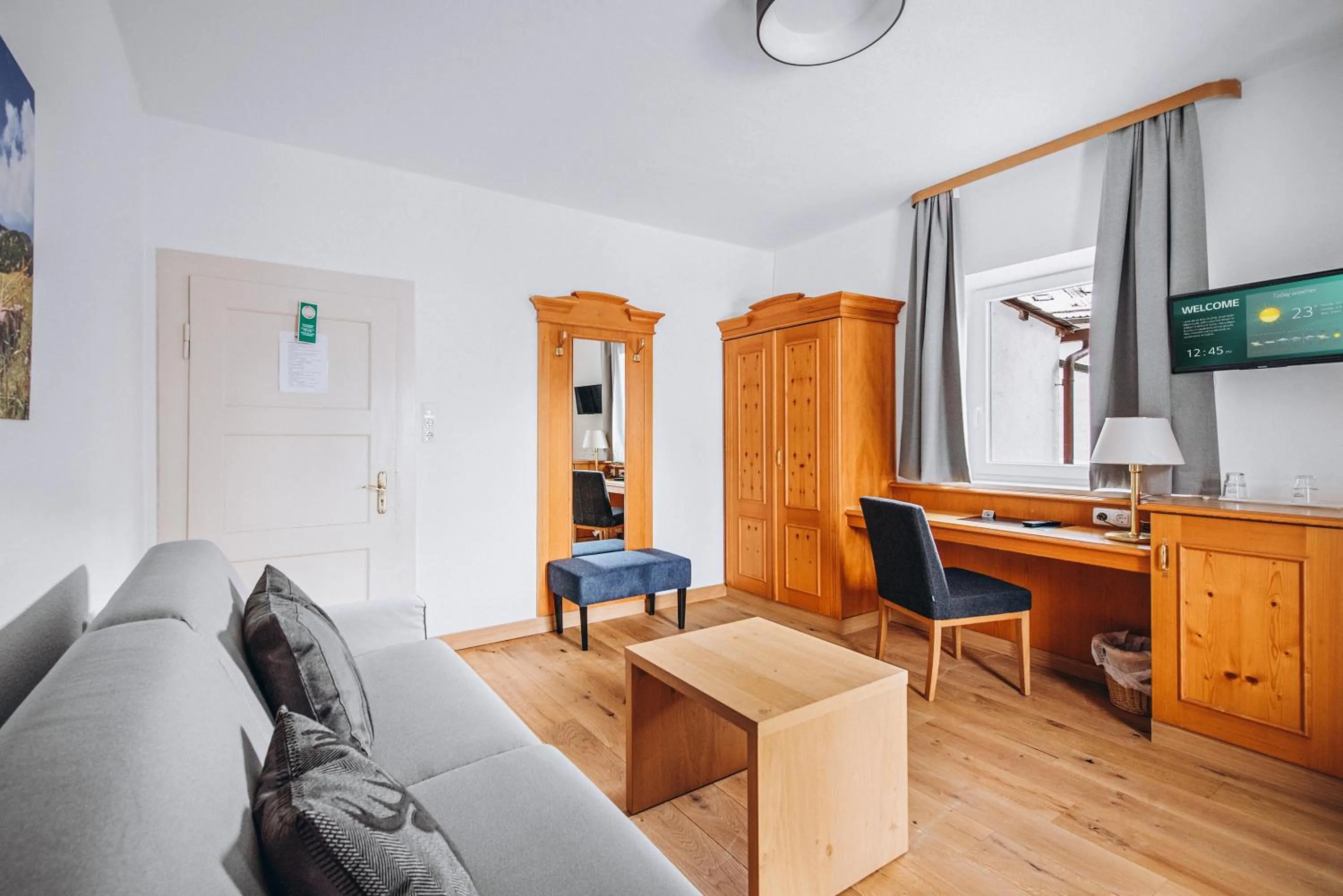 Living room in Weidegg - Hotel Garni