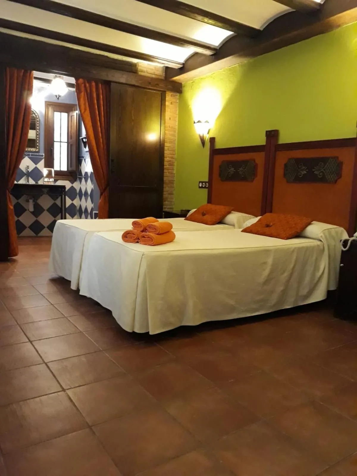 Bed in Hotel La Realda