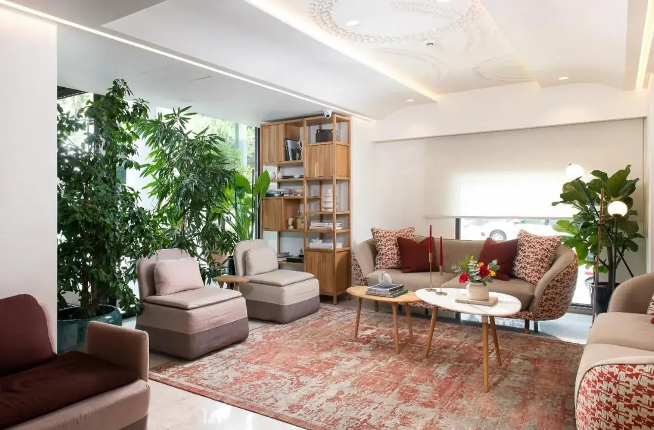 Lobby or reception in Niche Hotel Athens Lobby or reception in Niche Hotel Athens